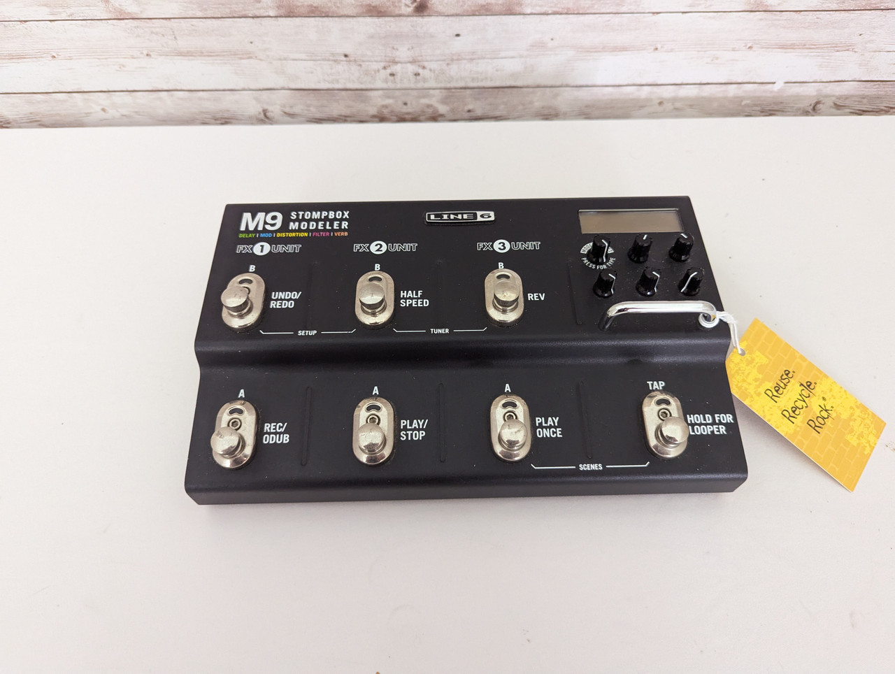 Used Line 6 M9 MULTIFX Floorboard Effect