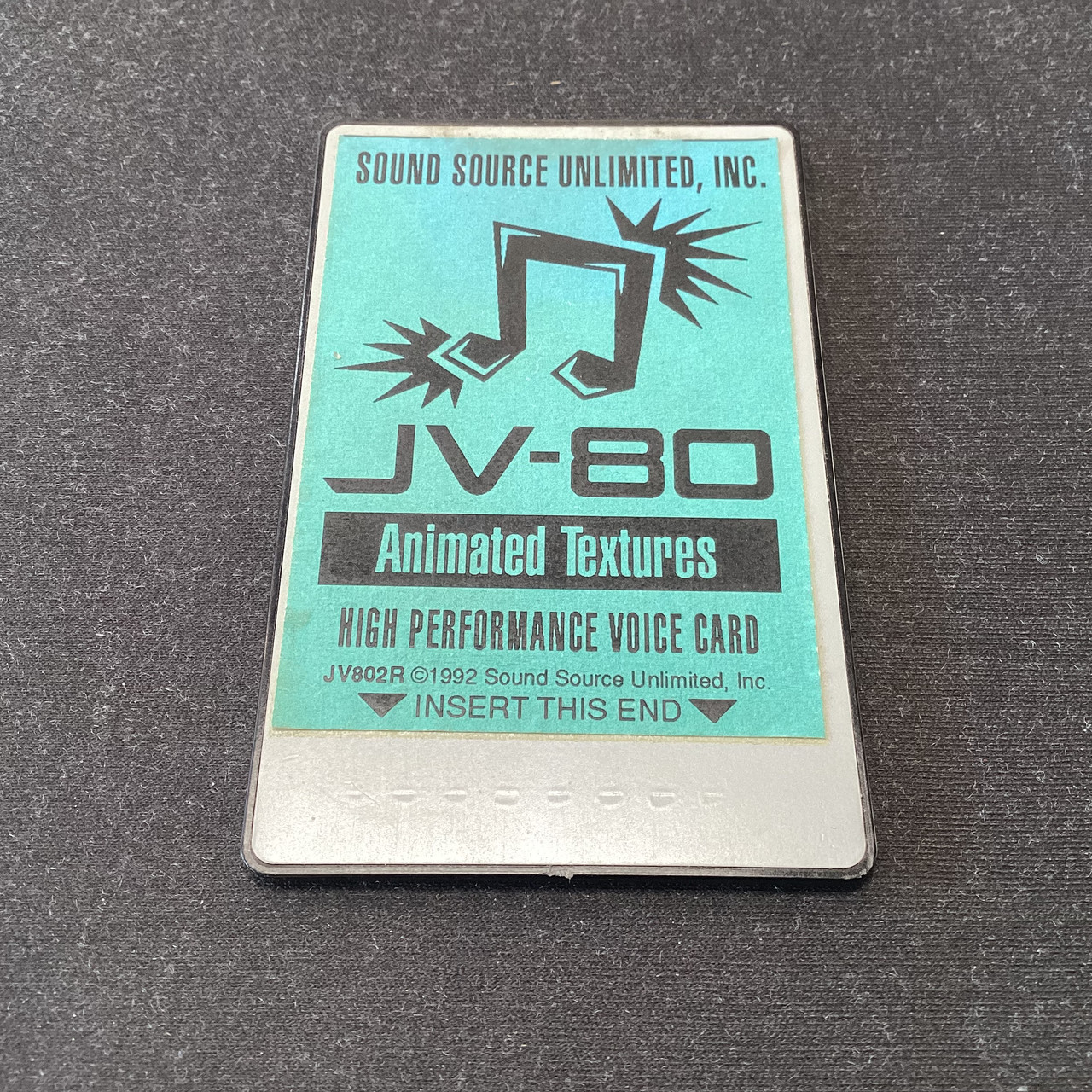 Used SOUND SOURCE JV-80 CARD Keyboard Accessory