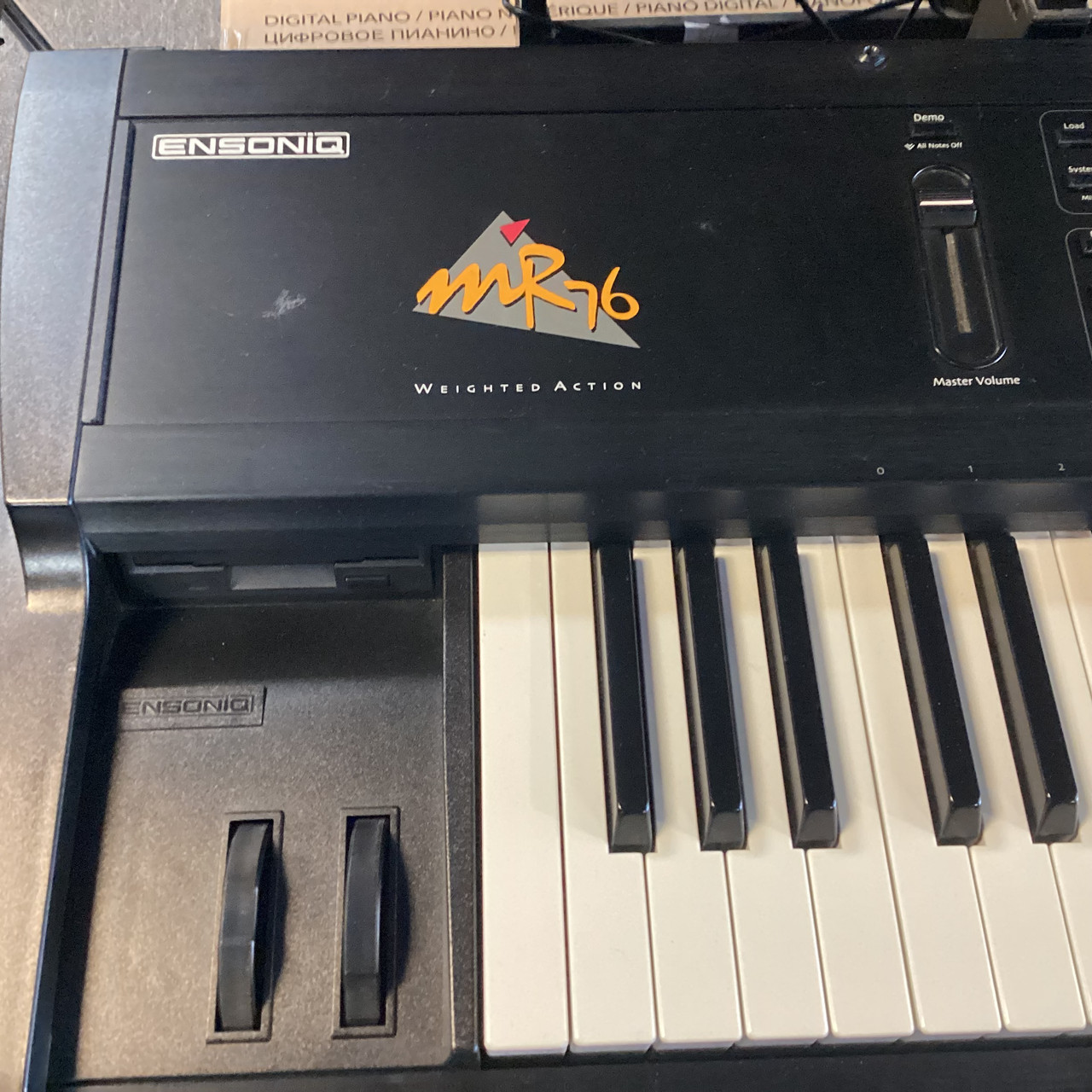 Used Ensoniq MR76 76-Key Synthesizer 76-key