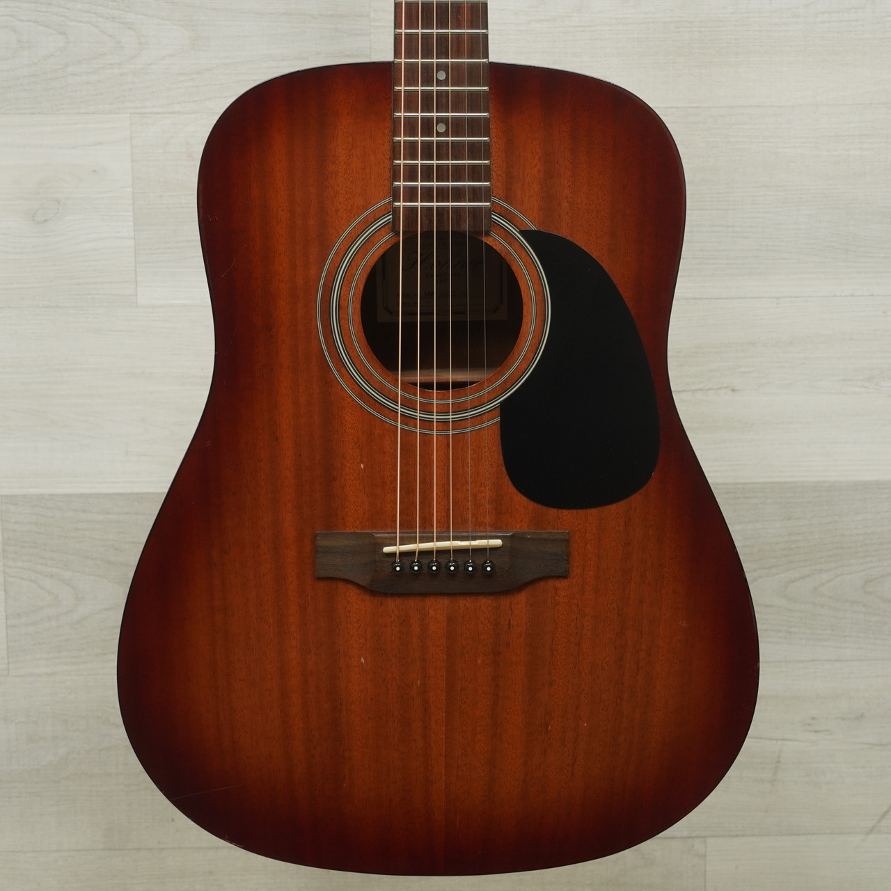 Used Hohner HW300G Laminate Top Acoustic Guitar Sunburst