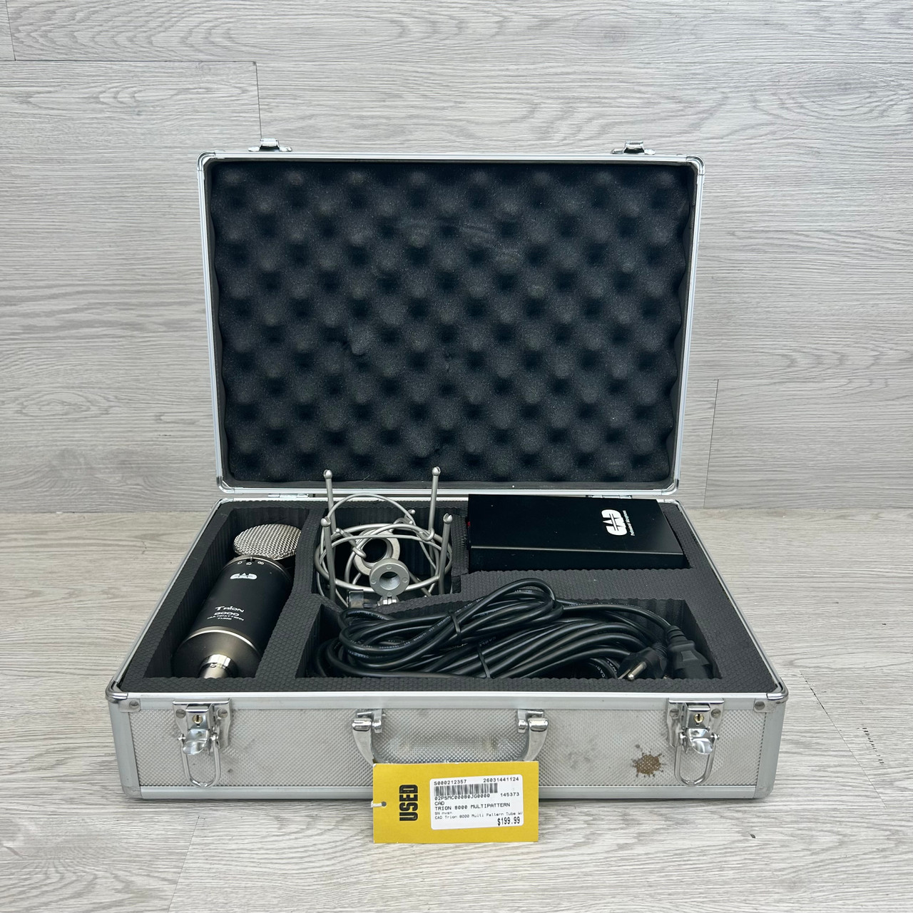 Used CAD TRION 8000 MULTIPATTERN Condenser Microphone