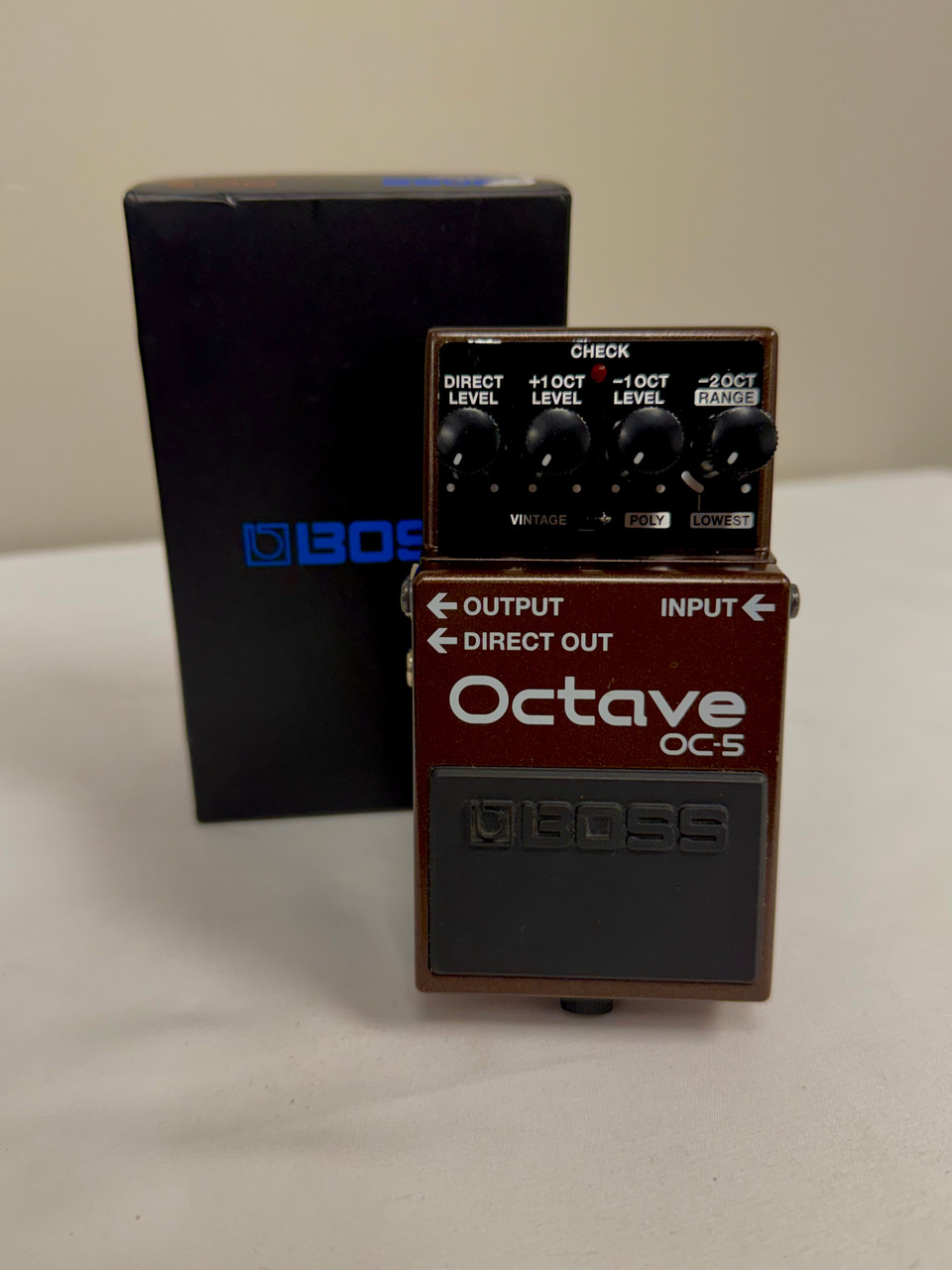 Used Boss OC-5 OCTAVER Octave Pedal