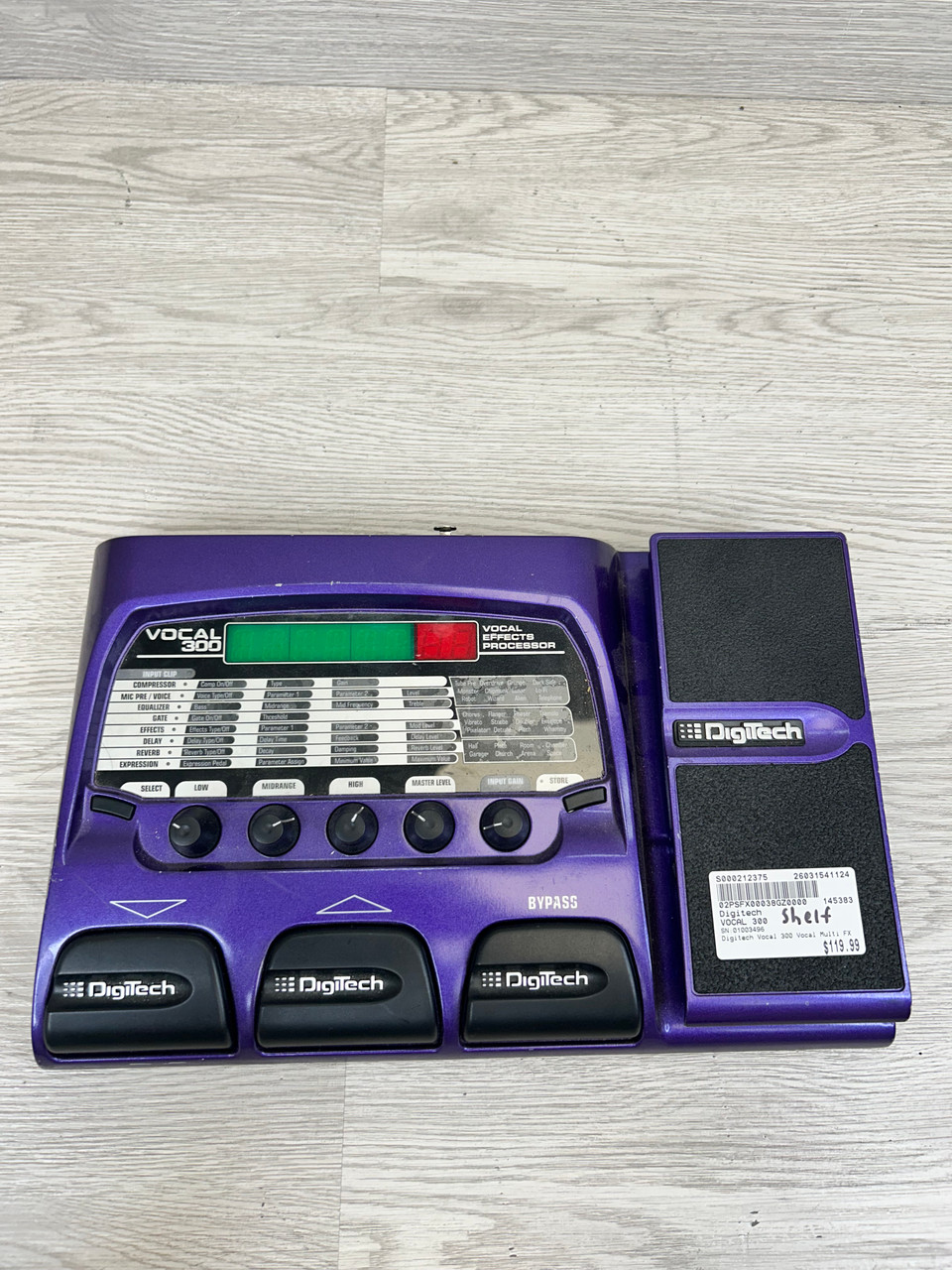 Used Digitech VOCAL 300 Multi Effects