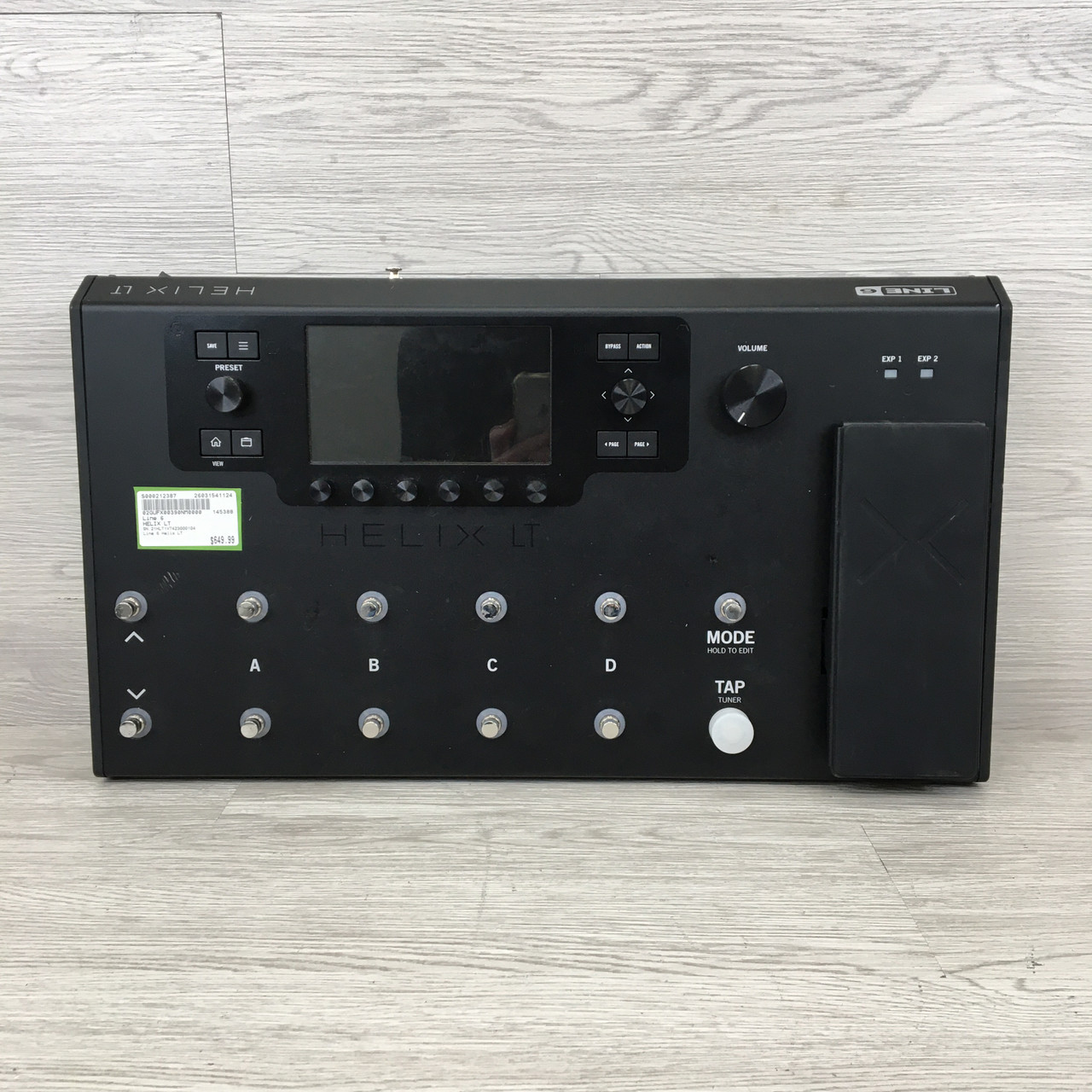 Used Line 6 HELIX LT Floorboard Amp Modeling + FX