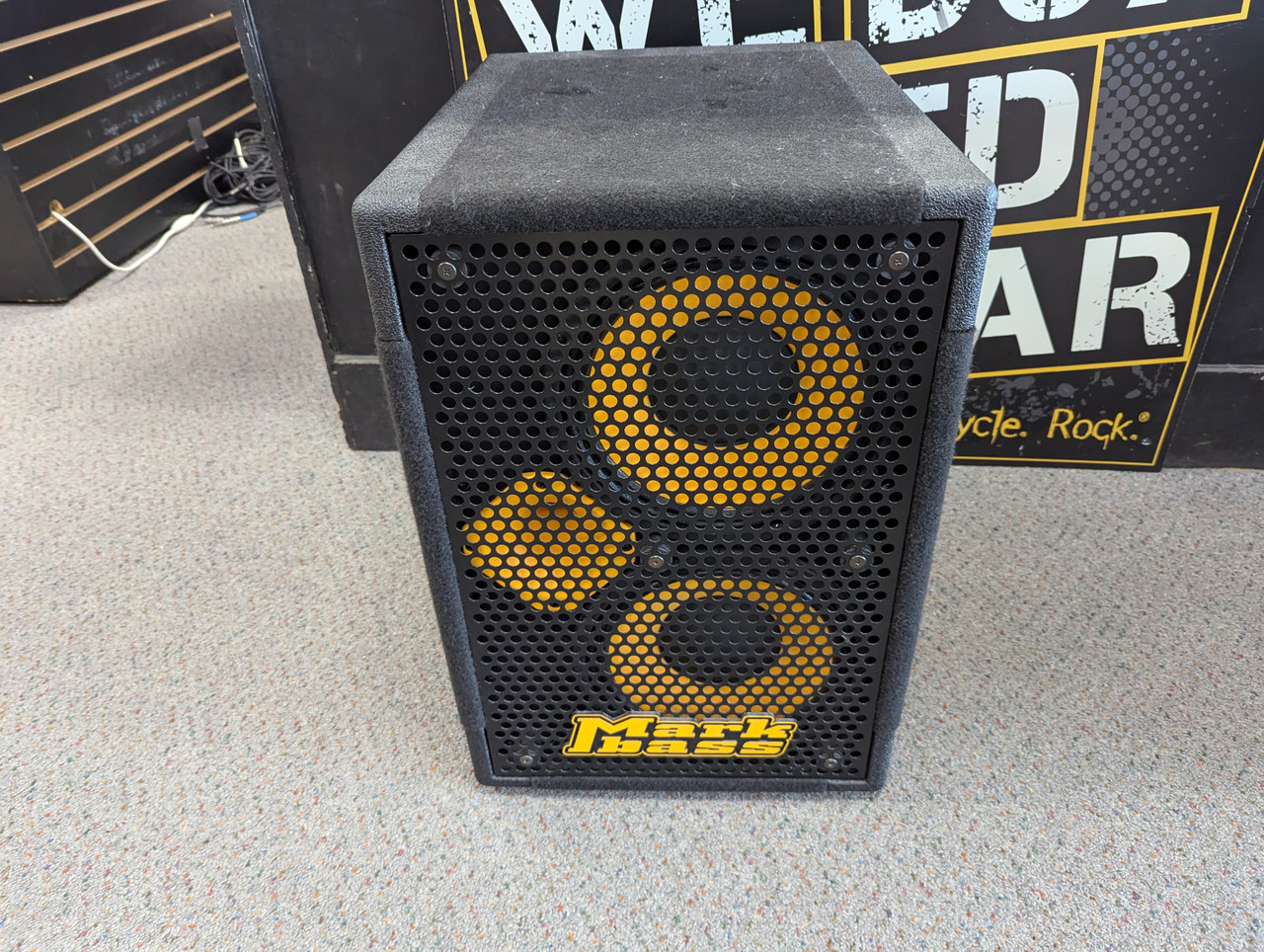 Used Markbass MB58R 102 ENERGY 2 x 10 Bass Guitar Cabinet 2 x 10