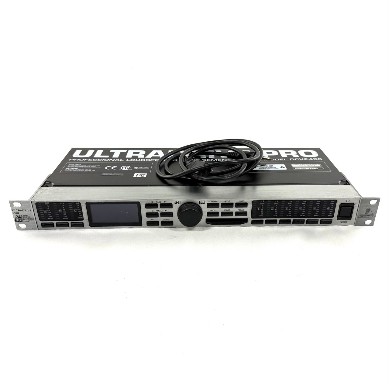 Used Behringer ULTRA-DRIVE PRO DCX2496 Pro Sound Effects Unit