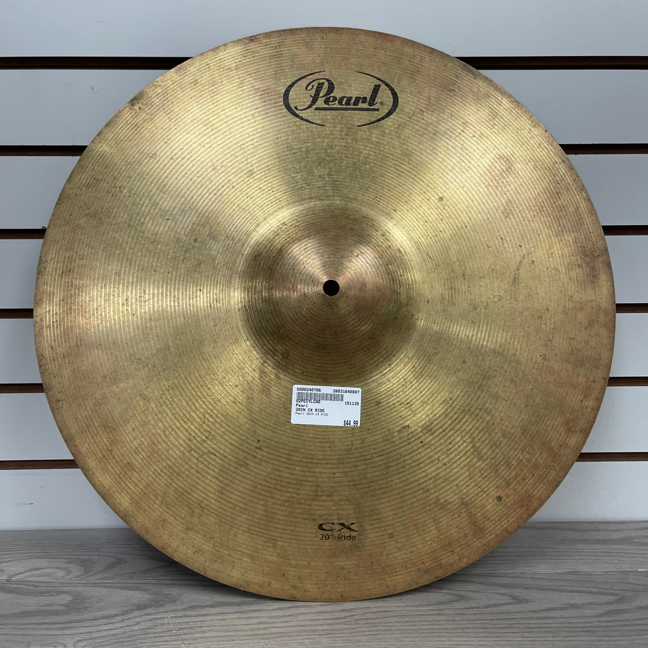 専用　CRDP×DGN No.7、No.20 Used Pearl 20IN CX RIDE Ride Cymbal 20