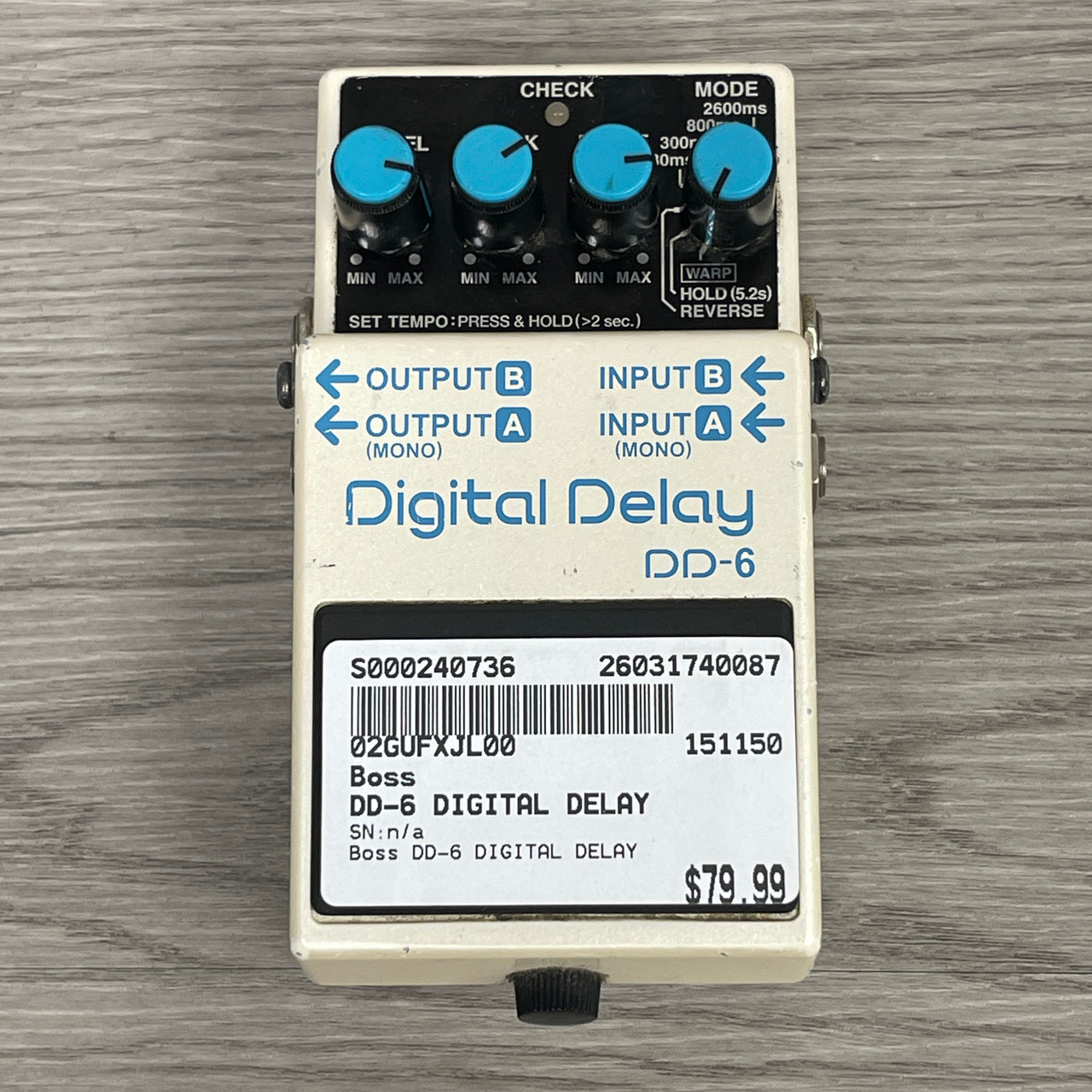 型番 BOSS DIGITAL Delay DD-6 【公式通販】
