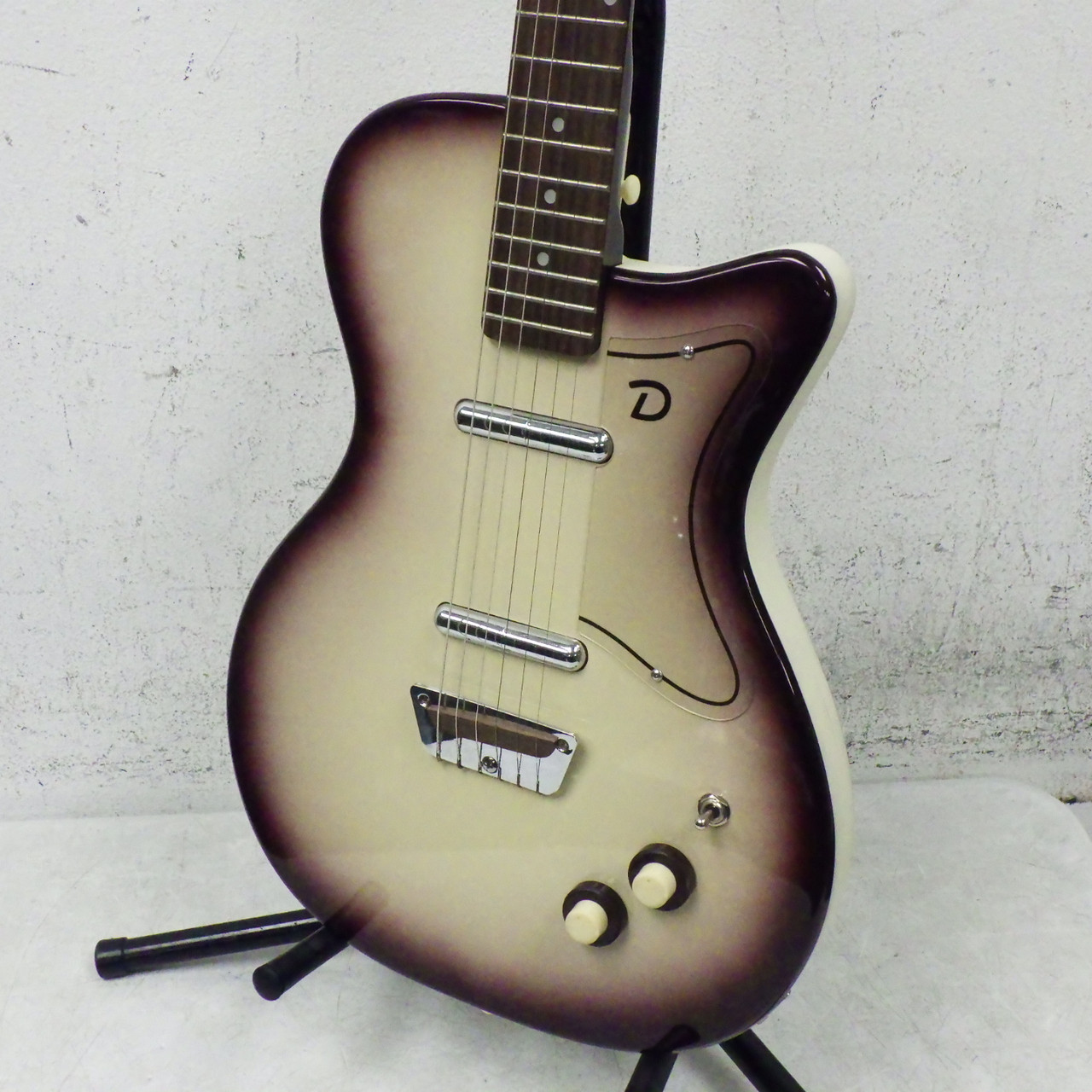 Used Danelectro 56 MADE IN KOREA Electric Guitar Purple 6-String