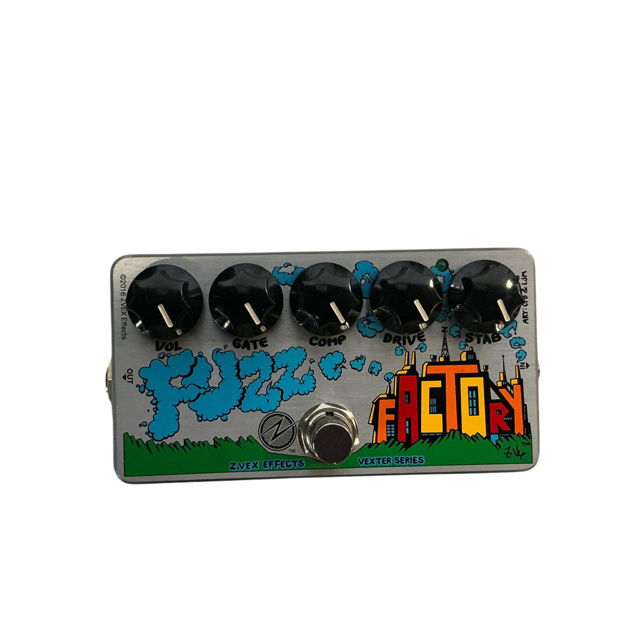 Used Zvex FUZZ FACTORY Guitar Effects Pedal