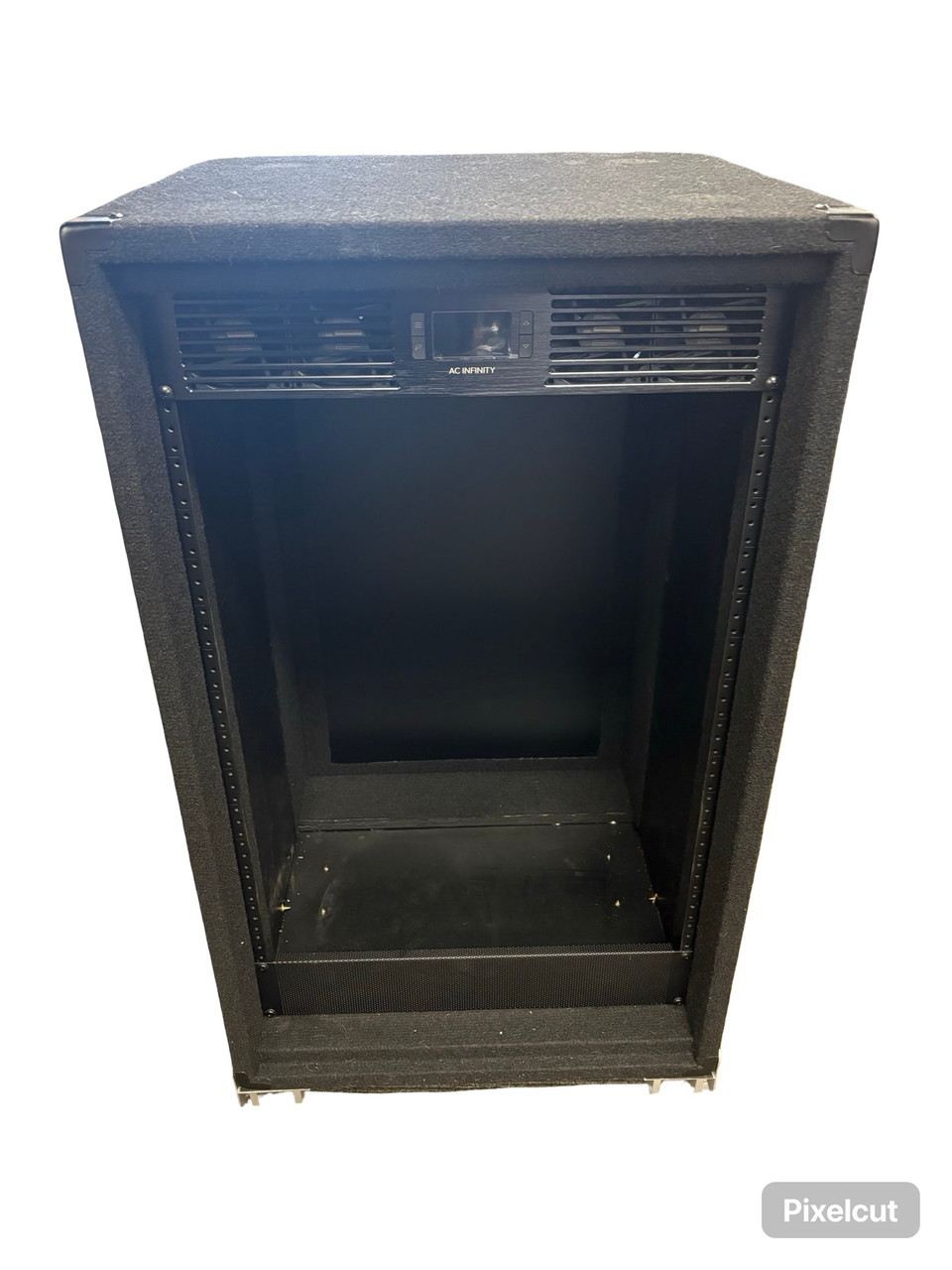 Used Odyssey RACK CASE W/ AC INFINITY RACK 9-12 Space Rack