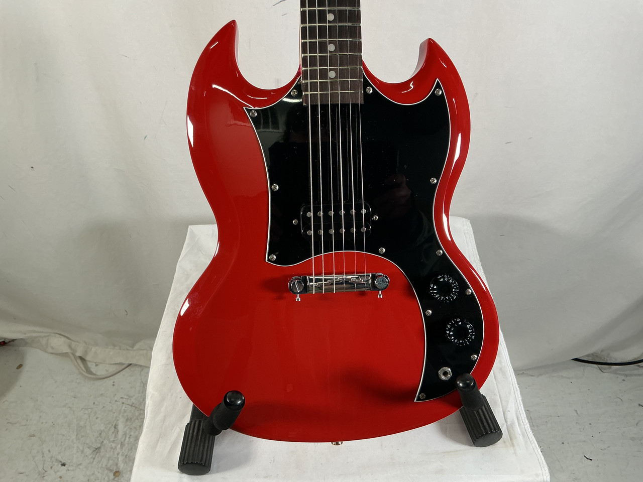 Used Maestro SG SG Type Electric Guitar Red 6-String