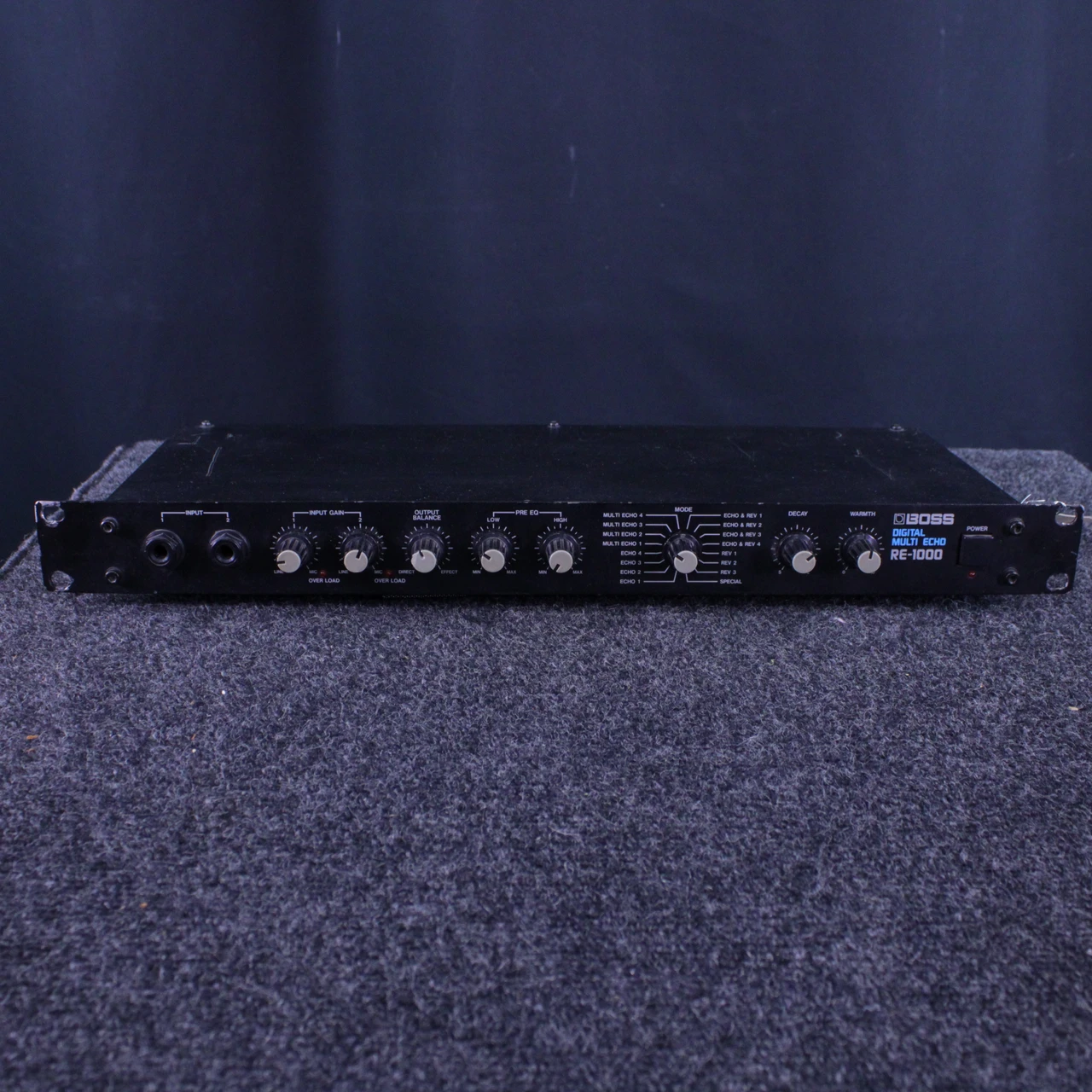 Used Boss RE-1000 DIGITAL REVERB Pro Sound Effects Unit