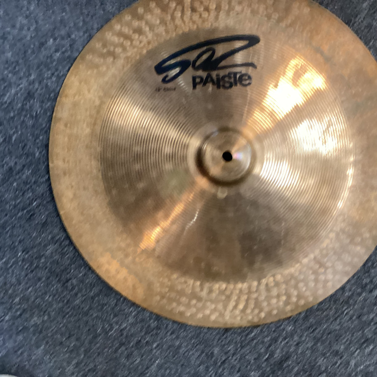 Used Paiste 18 502 CHINA China Cymbal 18