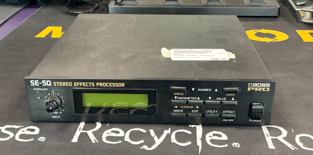 Boss SE-50 Stereo Processor Effects | SE50 - SE-70 Power eBay To
