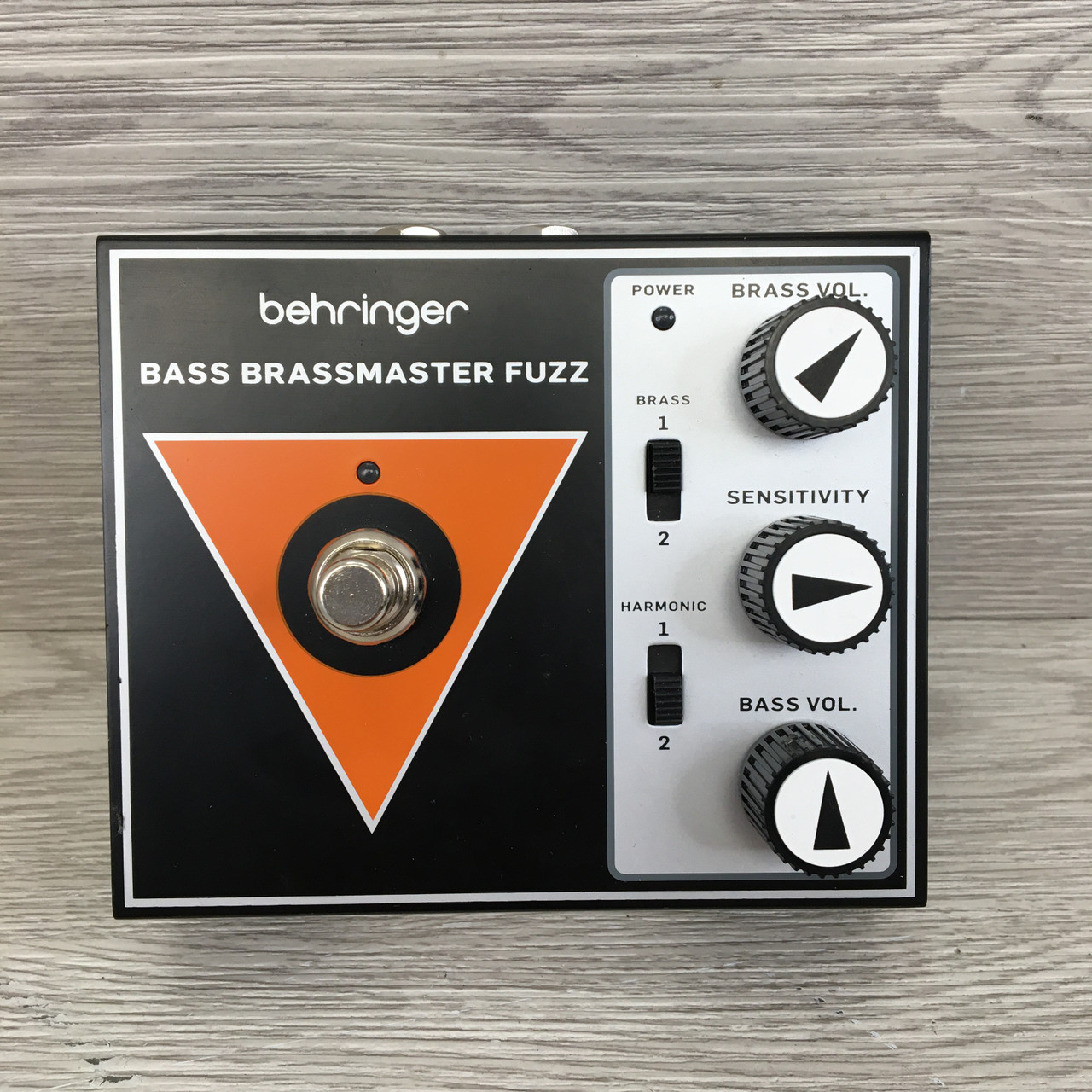 Used Behringer Bass Brassmaster Fuzz Pedal