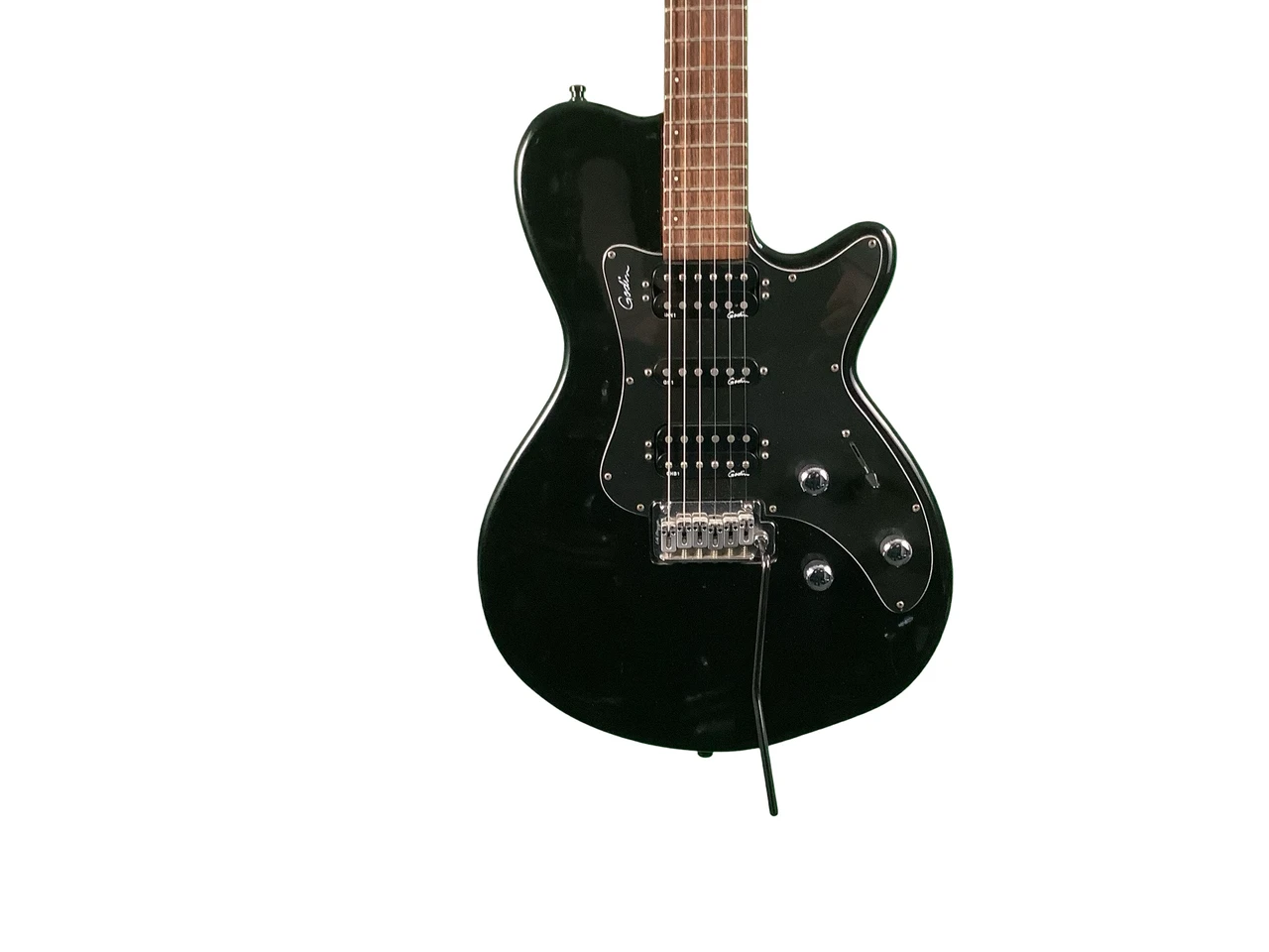 Used Godin SOLIDAC Electric Guitar Black 6-String