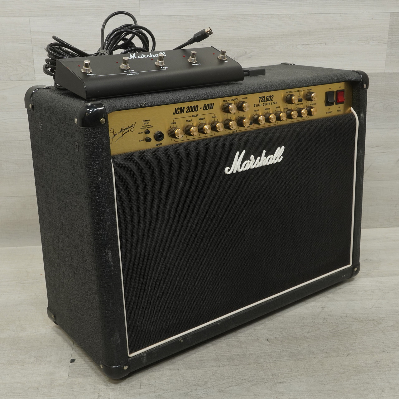 Used Marshall JCM2000 TSL602 2x12 Tube Combo Amplifier