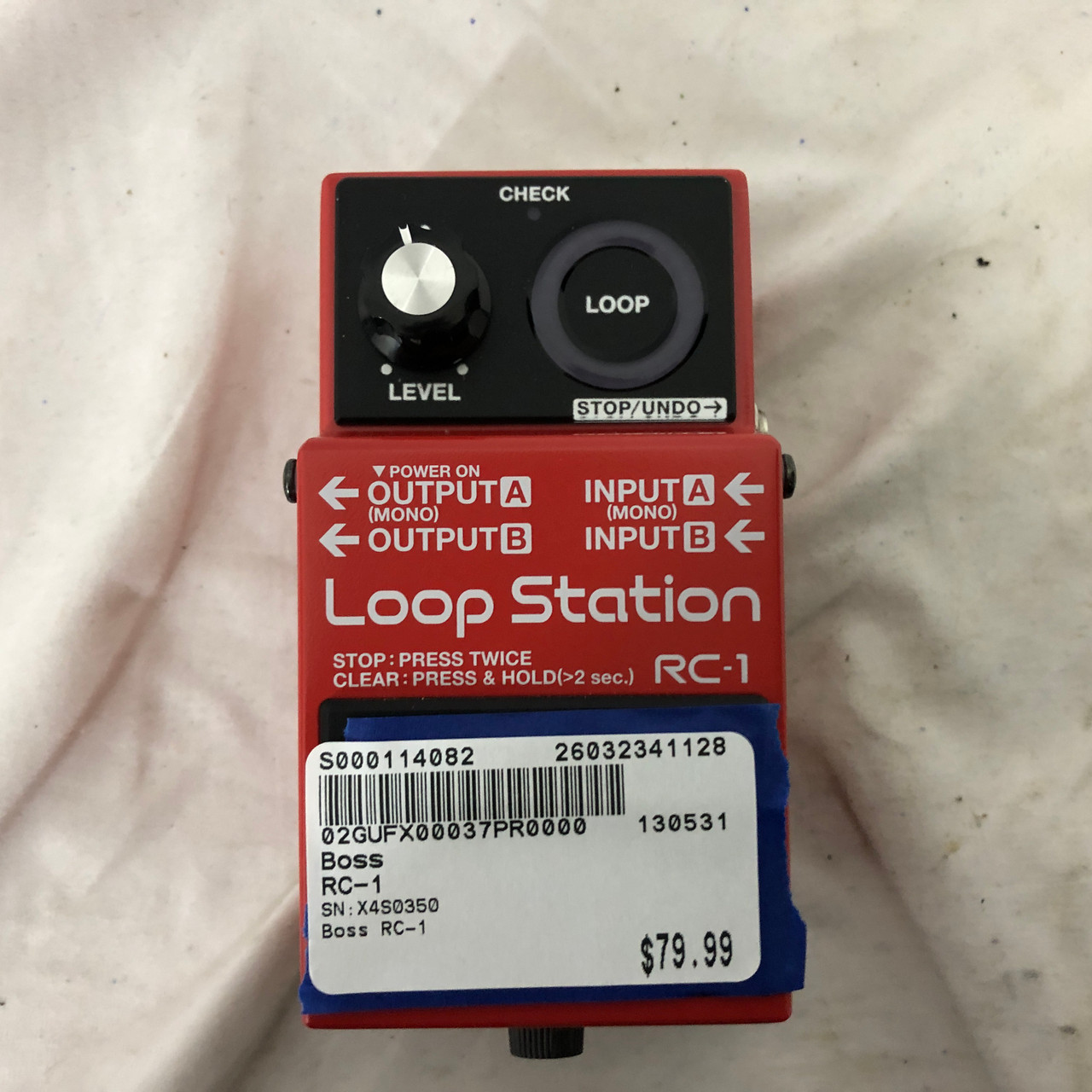 Used Boss RC-1 Looper Pedal