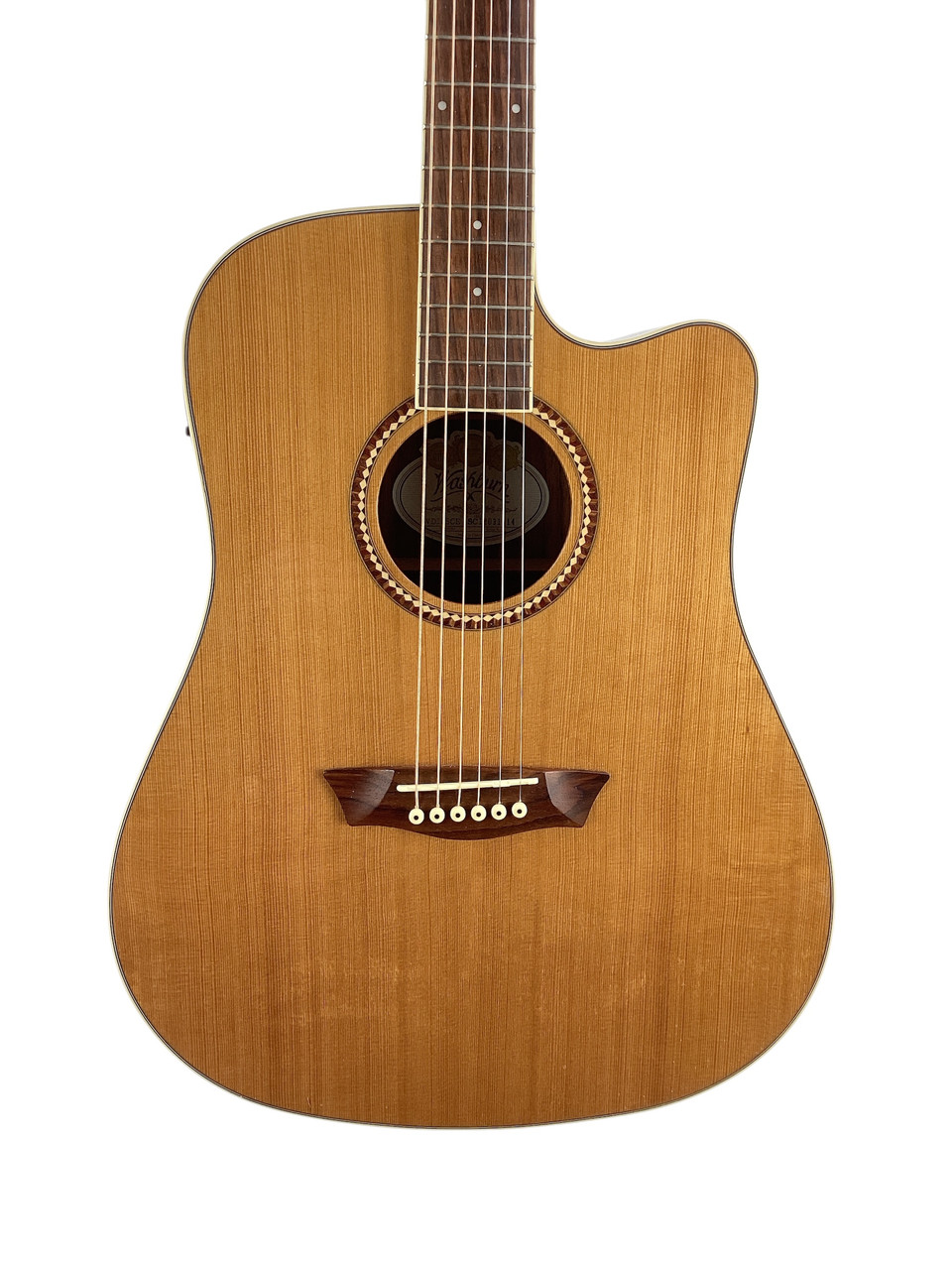 Used Washburn WD23SCE -AS IS TUNER Laminate Top Acoustic Guitar Wood
