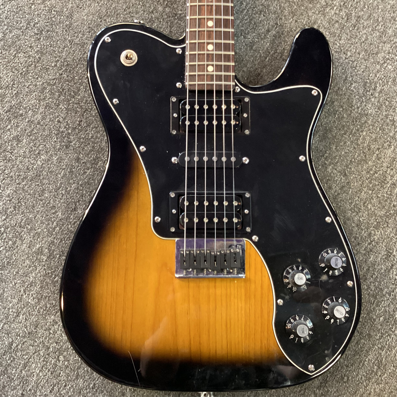 Used Squier JOE TROHMAN TELECASTER T Type Electric Guitar Sunburst
