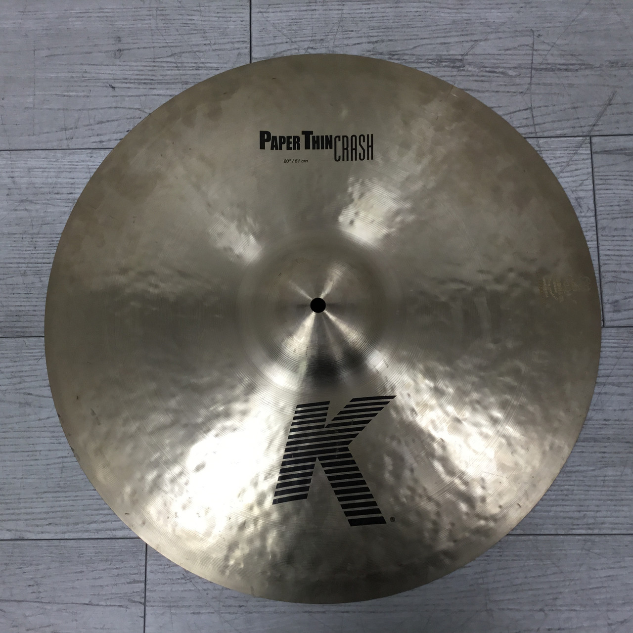 Used Zildjian K 20 PAPER THIN CRASH Crash Cymbal Other