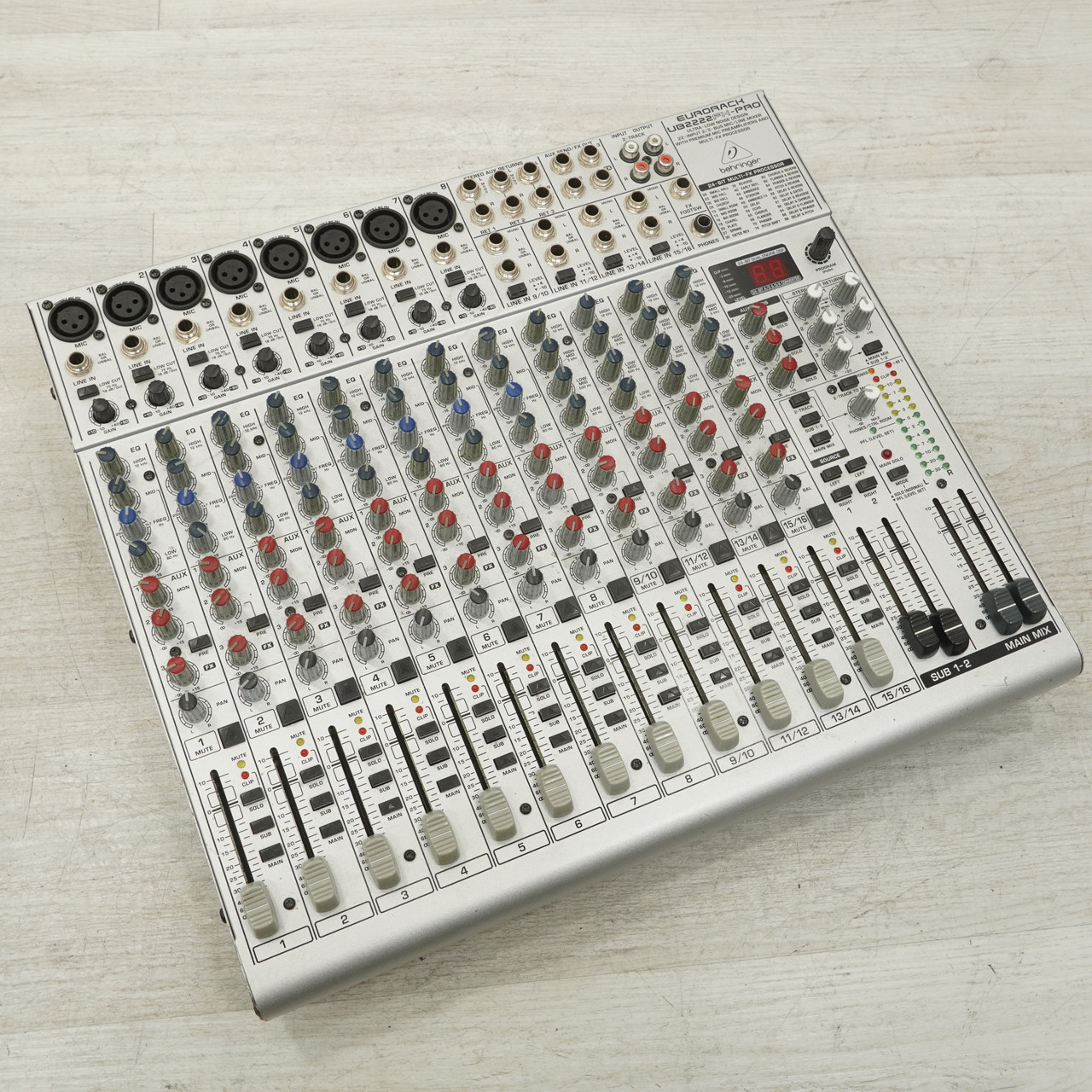 Used Behringer UB2222FX-PRO Mixing Console