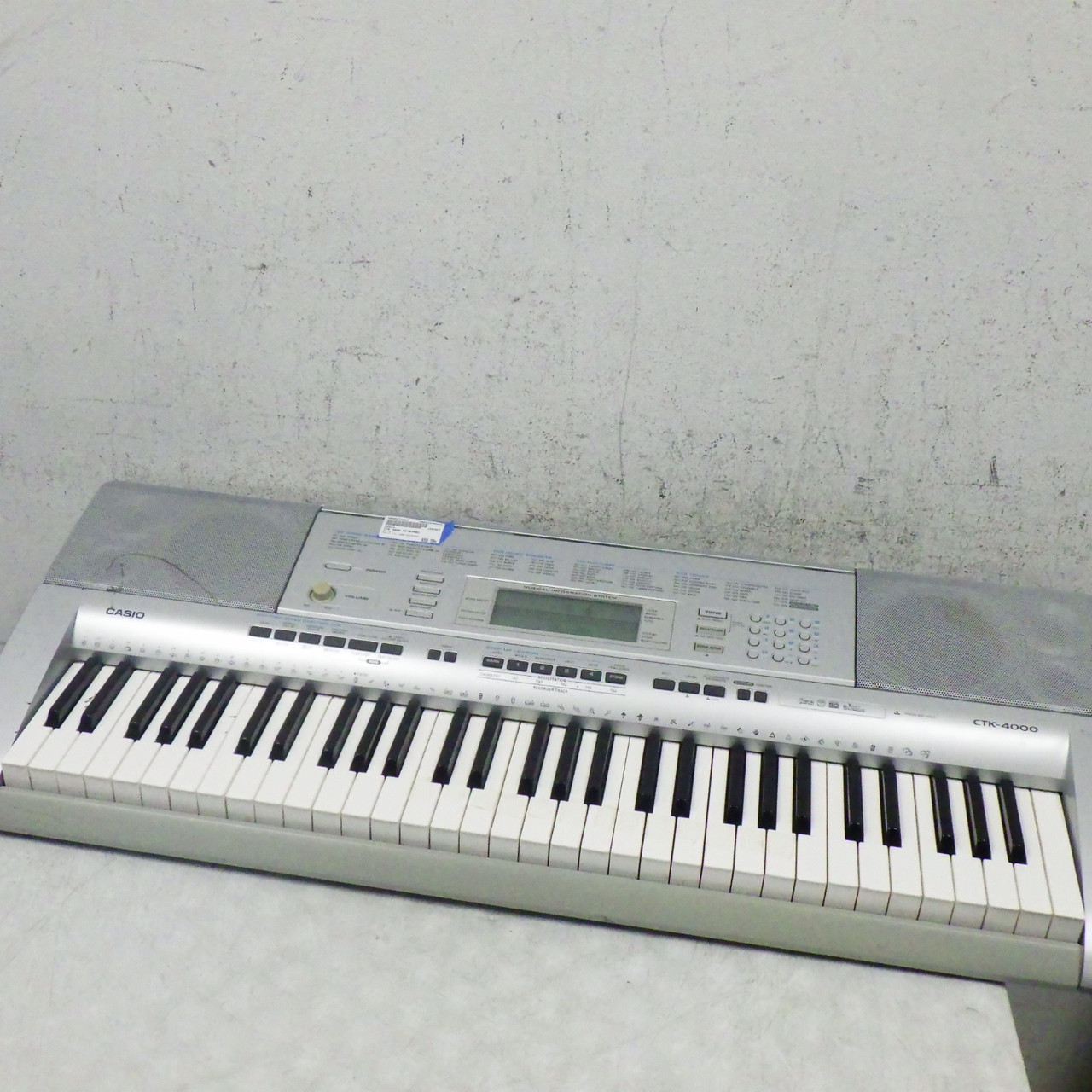 Used Casio CTK 4000 KEYBOARD 61-Key Keyboard 61-Key