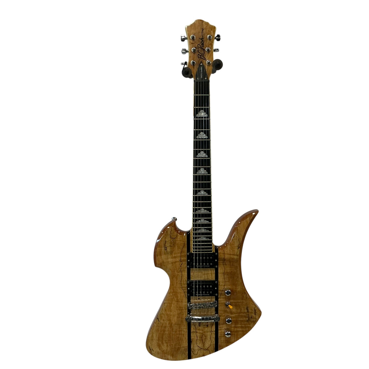 Used BC Rich MOCKINGBIRD EXOTIC CLASSIC SPALTED Pointy Electric