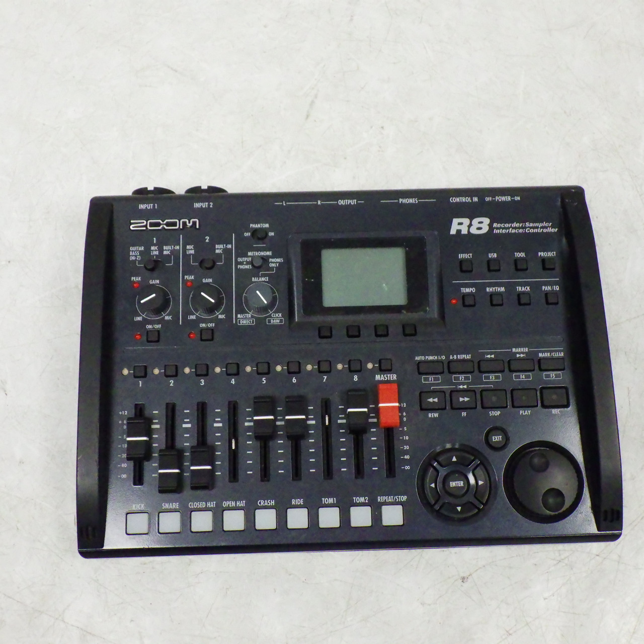 Used Zoom R8 RECORDER SAMPLER INTERFACE CONTROLLER Compact