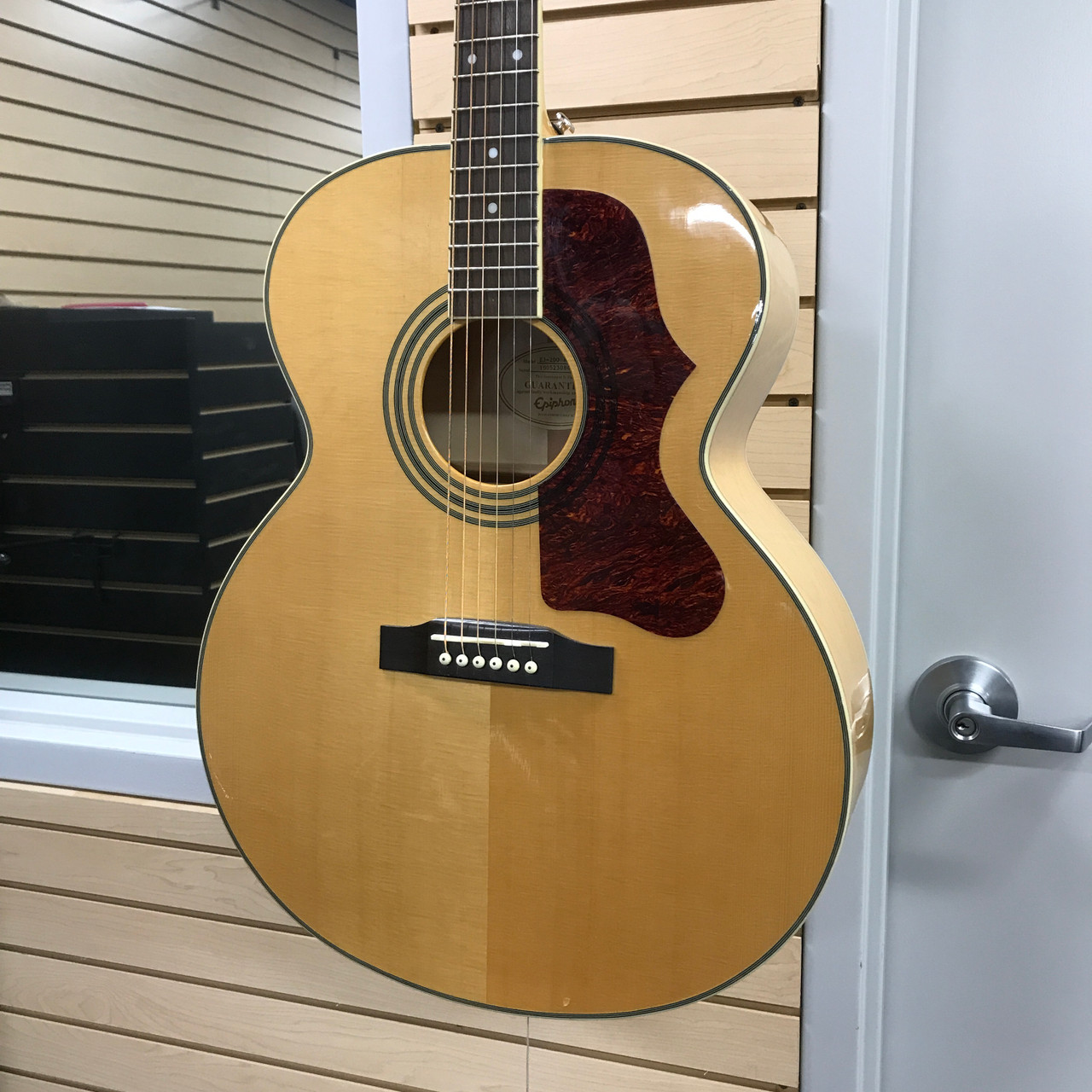 Used Epiphone EJ-200 ARTIST Solid Top Acoustic Guitar Natural