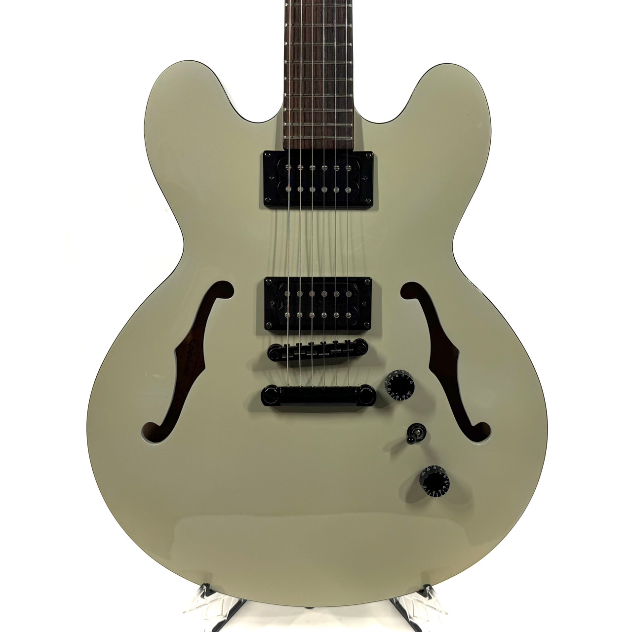Used Epiphone DOT STUDIO Semi-Hollow Electric Guitar Silver/Gray 6