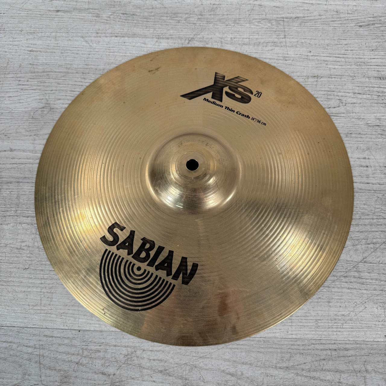 Used Sabian XS20 Series Medium Thin Crash Cymbal - 14-inch