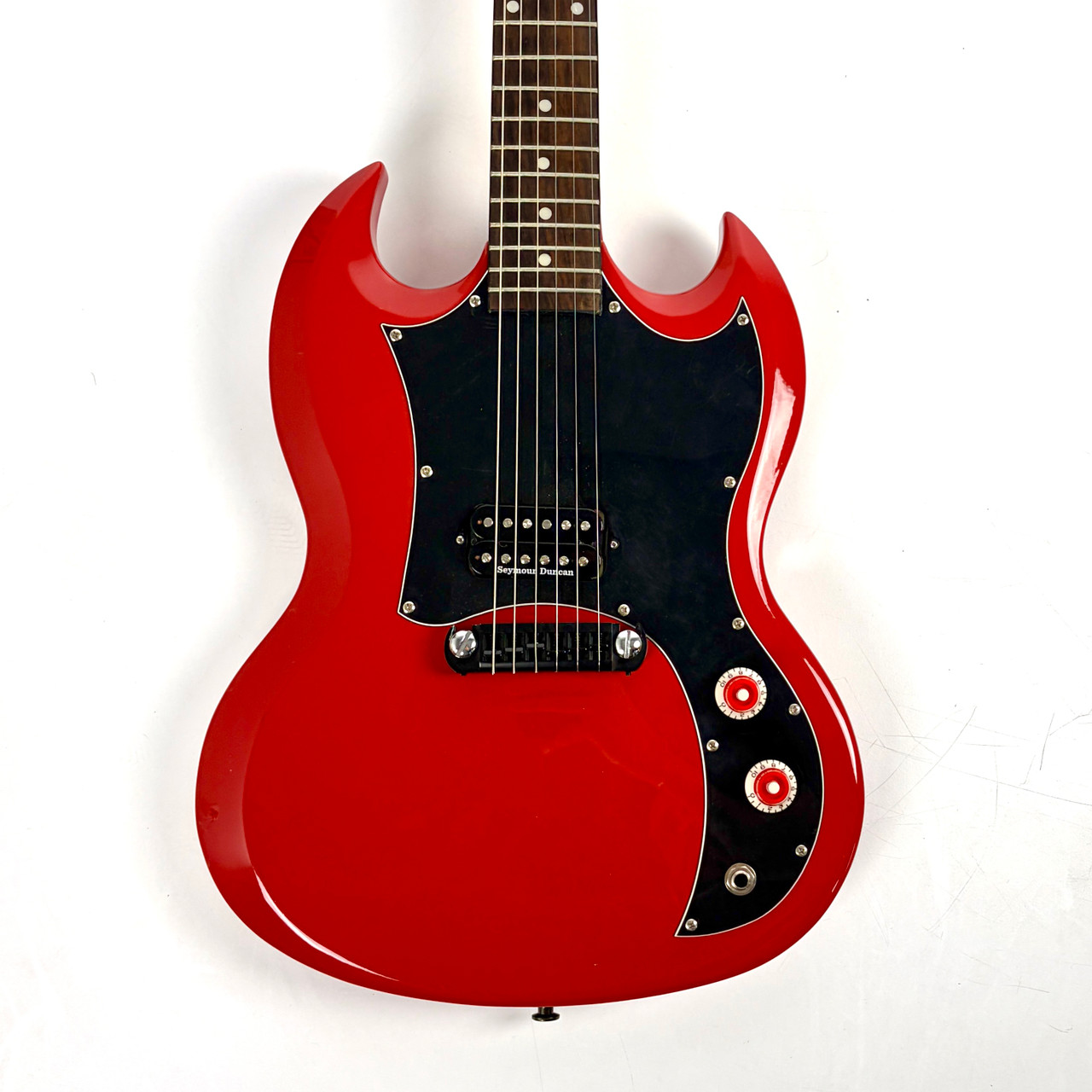 Used Maestro SG Electric Guitar Red 6-String