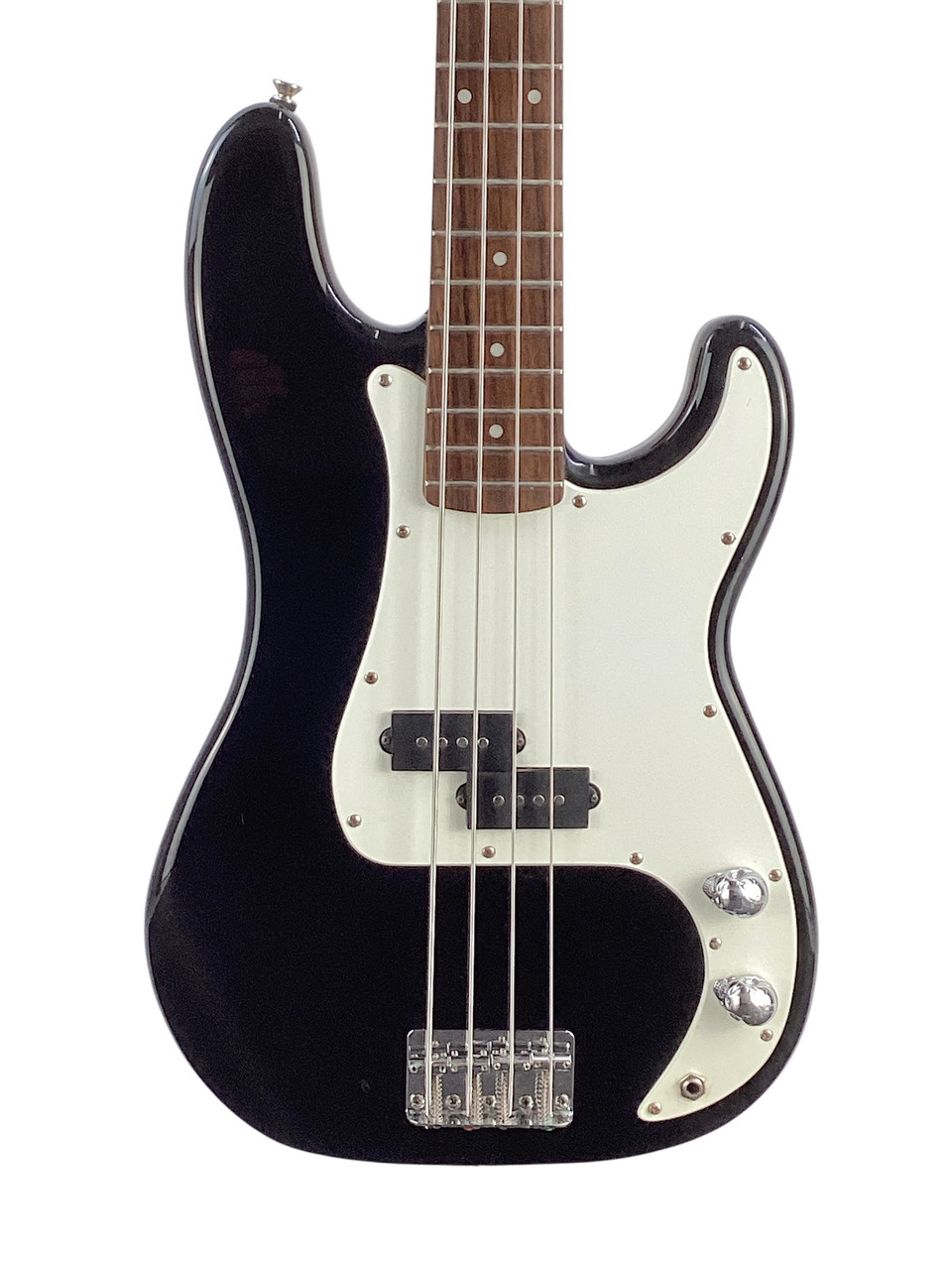 Used Squier P BASS AFFINITY AS IS WEAR P Type Bass Guitar Black 4
