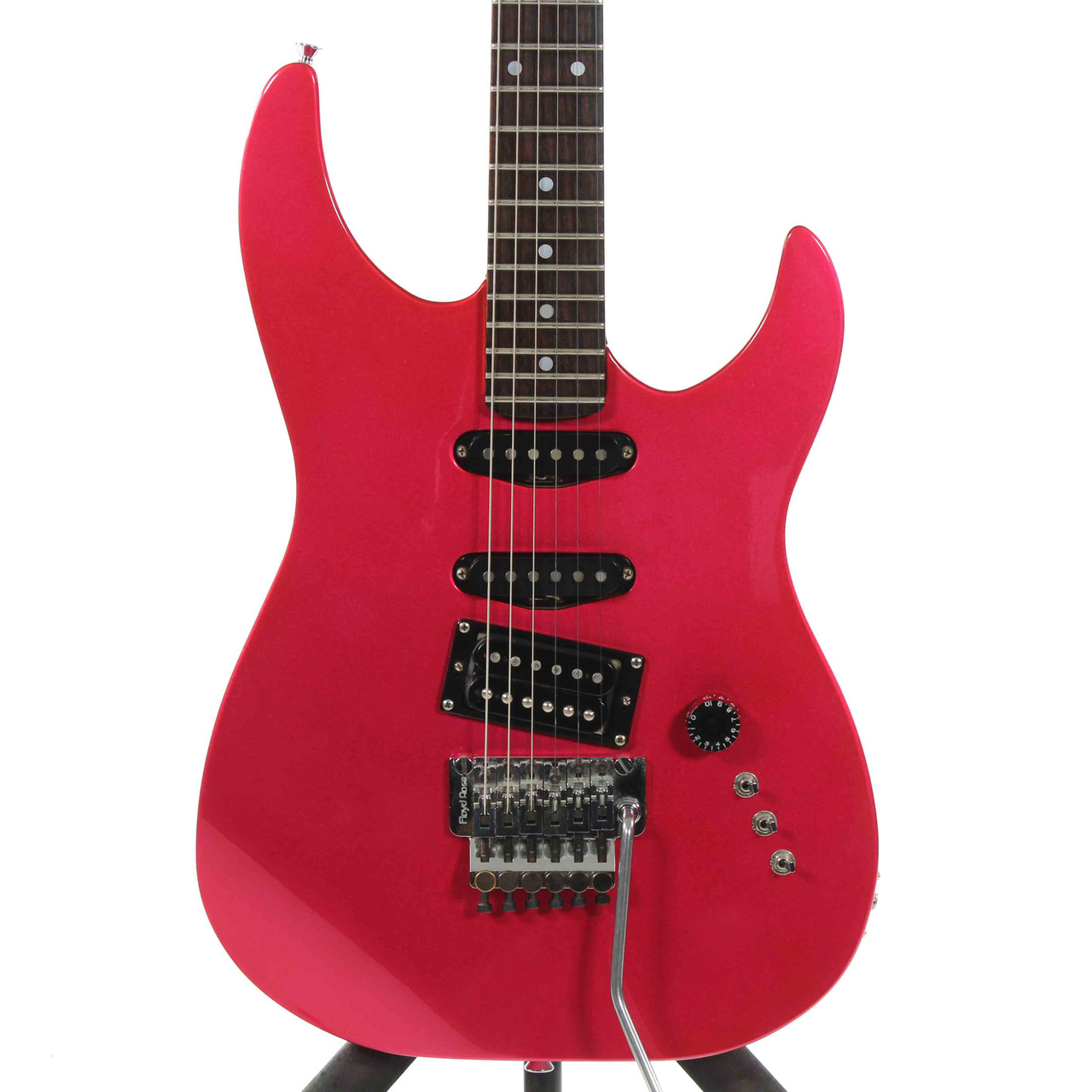 Used Kramer FOCUS 6000 Super S Electric Guitar Pink 6-String