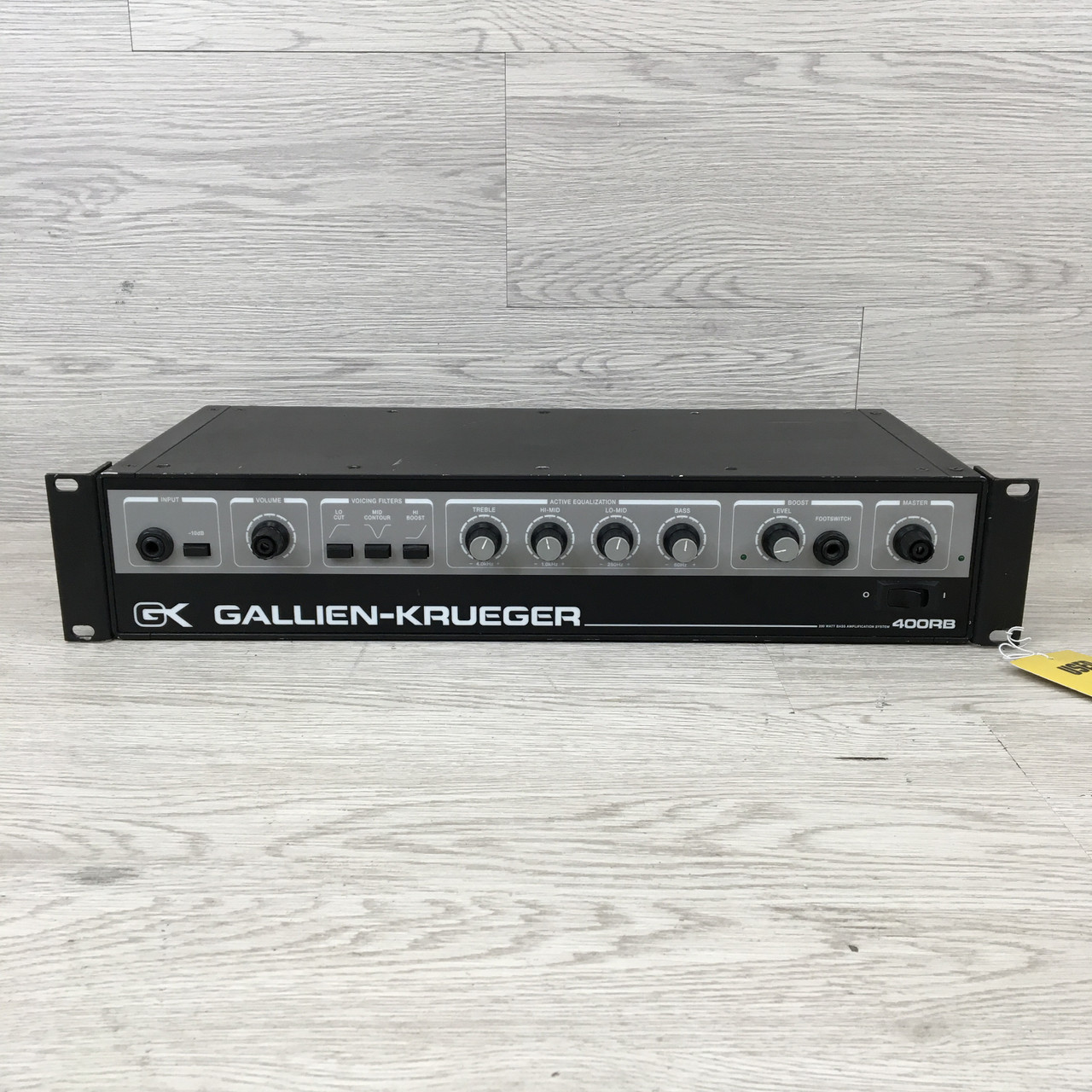 Used Gallien Krueger 400RB Rackmount Bass Amplifier Head