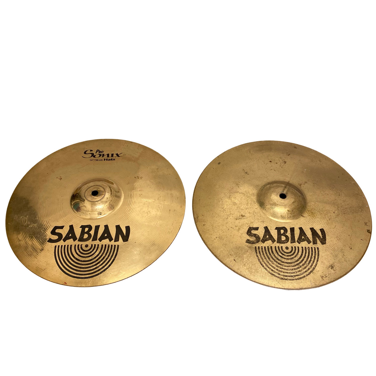 Used Sabian PRO SONIX HH 14 Hi Hat Cymbals 14