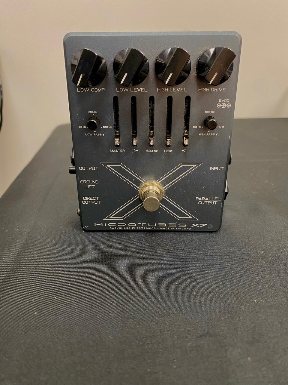 Used DarkGlass Electronics MICROTUBES X7 Overdrive Pedal Used DarkGlass Electronics MICROTUBES X7 Overdrive Pedal