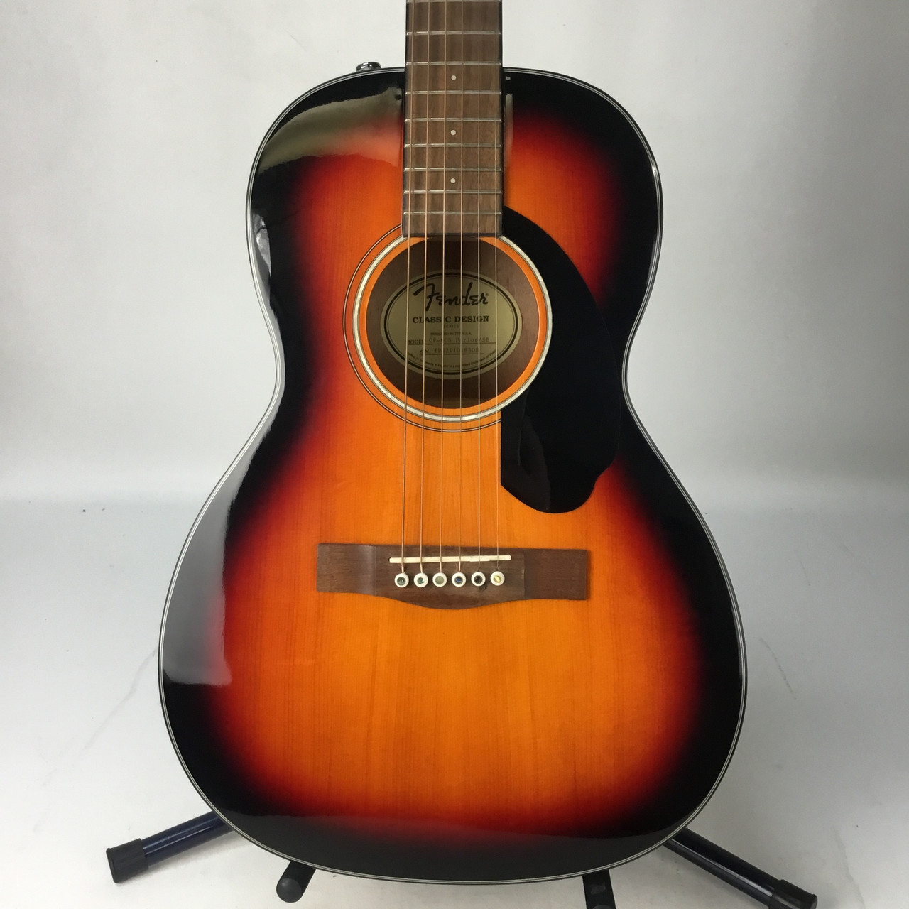 Used Fender CP60S Laminate Top Acoustic Guitar Sunburst