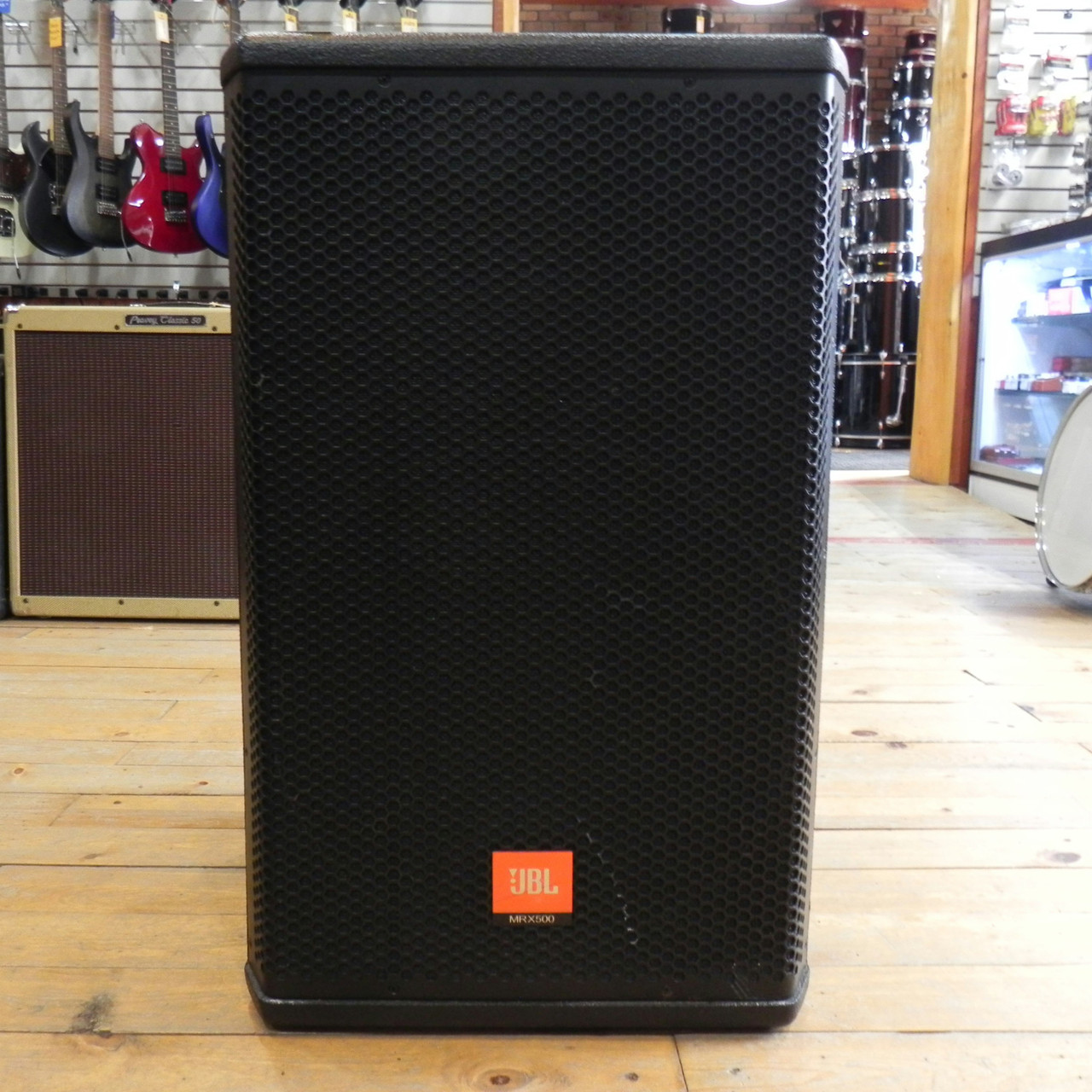 Used JBL MRX 500 Speaker Cabinets Large Full Range Speaker Cabinets