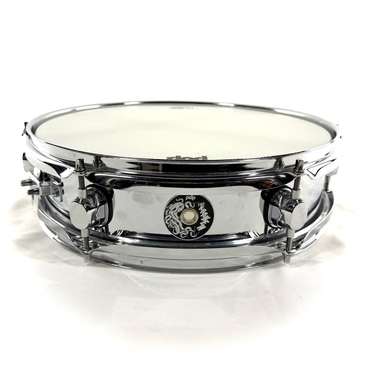 Used PDP THE KRAKEN 13X3.5 Metal Snare Drum 13