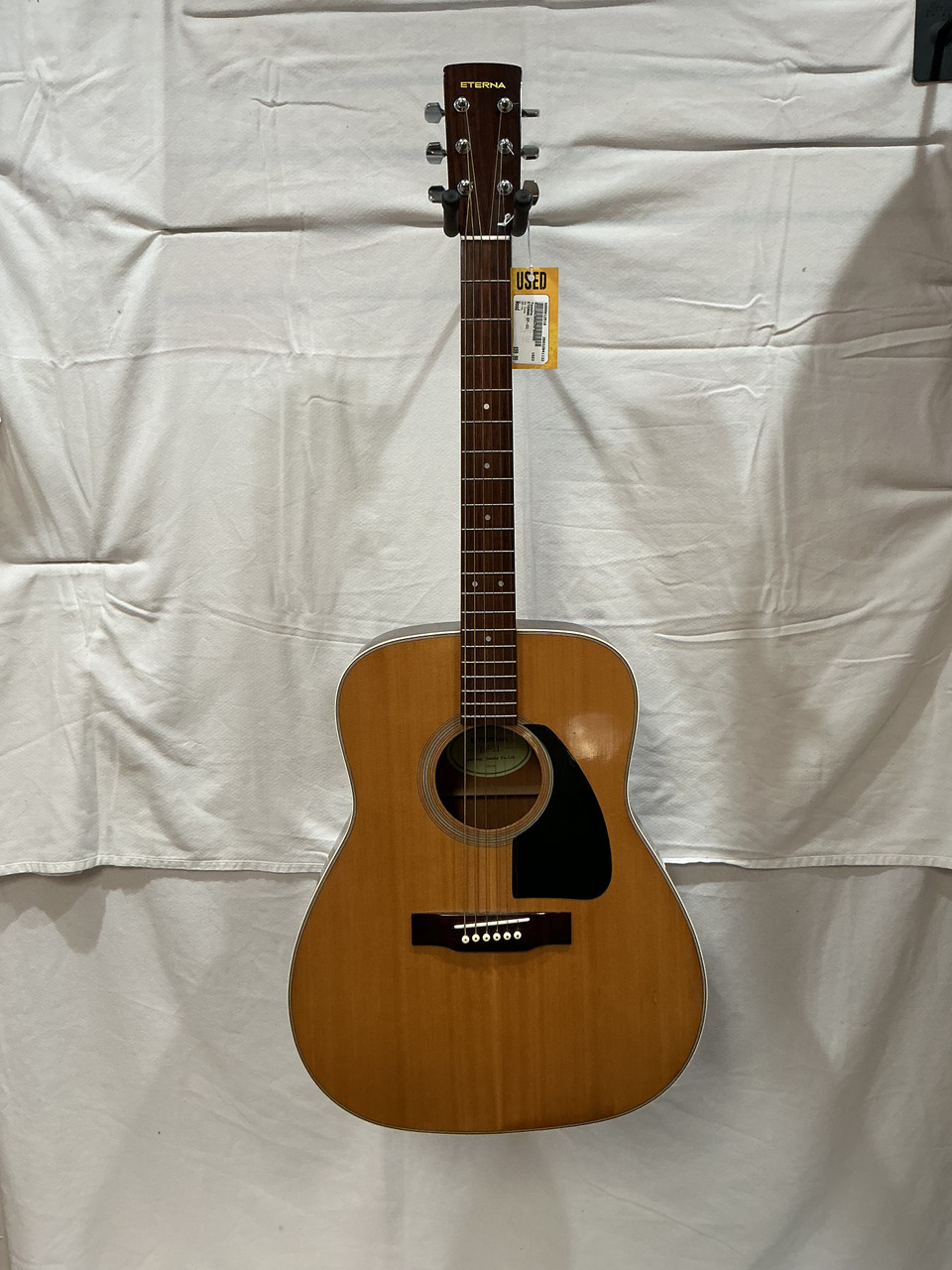 Used Yamaha ETERNA EF-21 Vintage Laminate Top Acoustic Guitar Wood