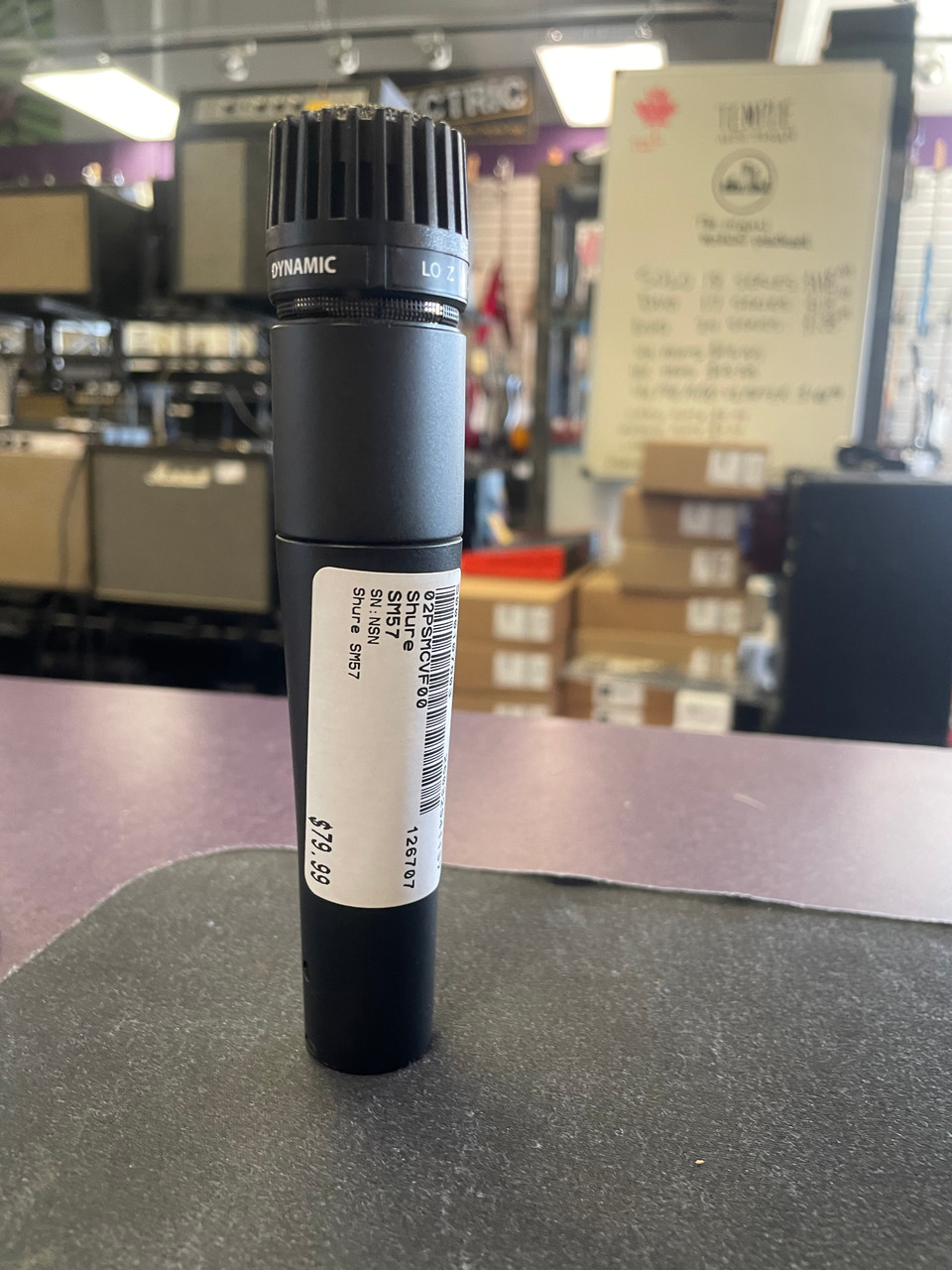 Used Shure SM57 Dynamic Microphone