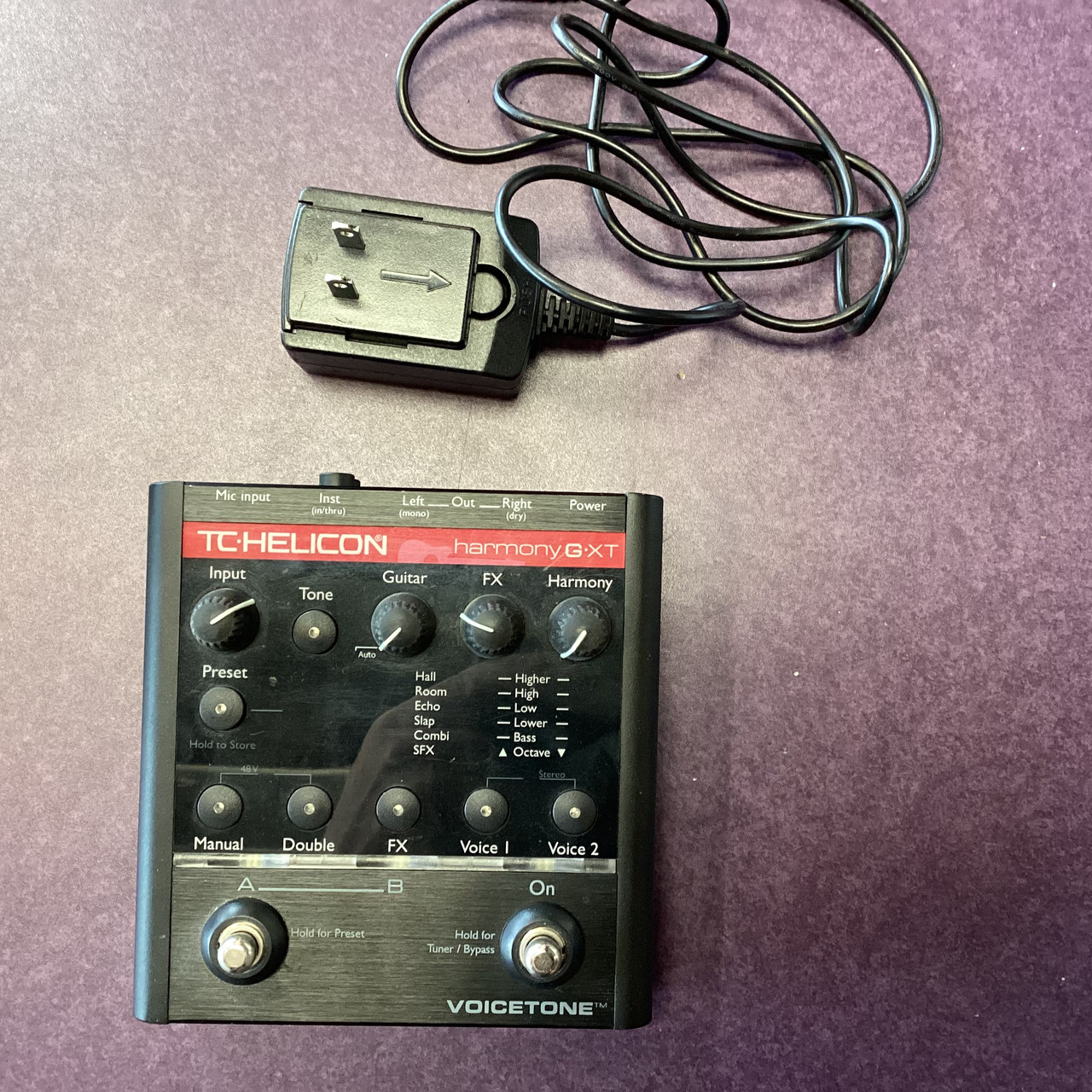 Used TC Electronic TC HELICON HARMONY G-XT Guitar Effects Pedal