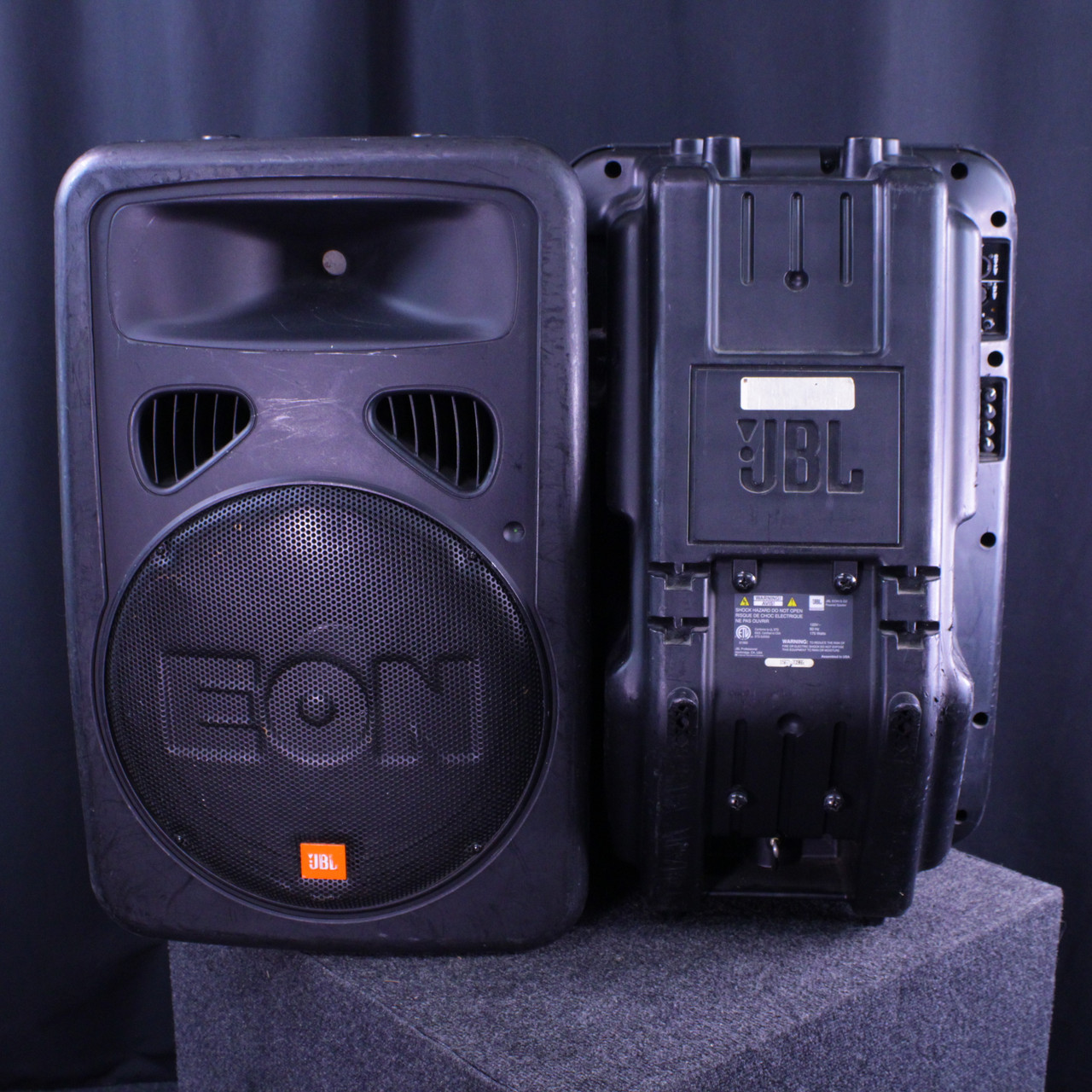 Used JBL EON15 G2 POWERED PAIR Passive Full Range Speaker Cabinet  41140-S000138986