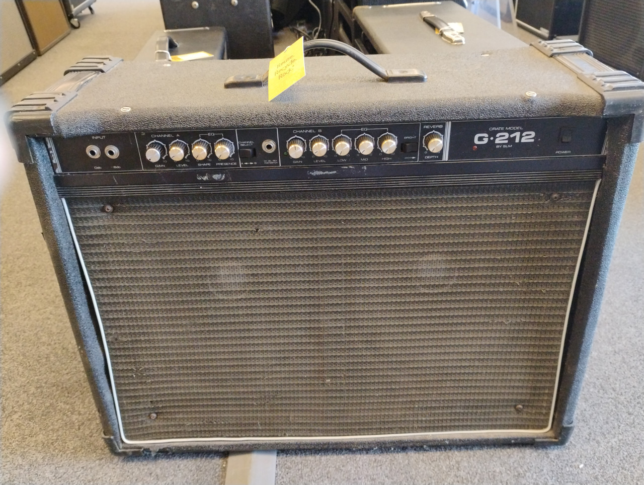 Used Crate G212 Solid State Guitar Amp 1 x 12