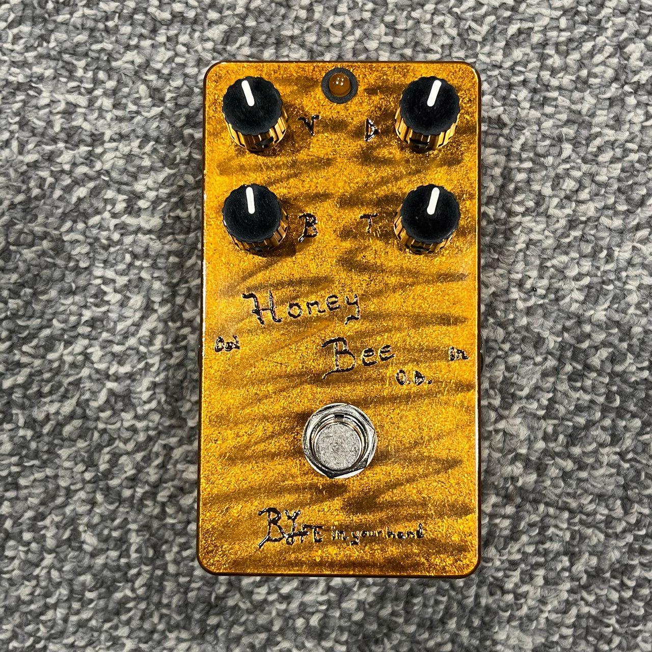 Used ONE CONTROL BJFE HONEY BEE OD Guitar Overdrive Pedal
