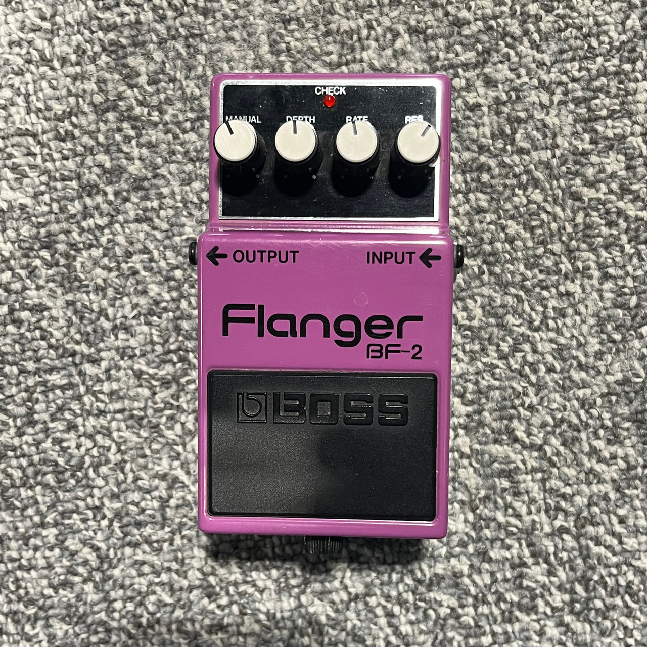 Used BOSS BF-2 FLANGER Guitar Pedal