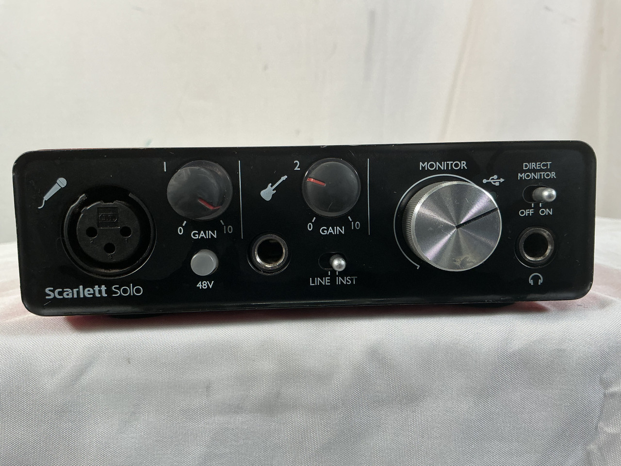 Used Focusrite SCARLET SOLO 1ST GEN Computer Interface 1 A/D